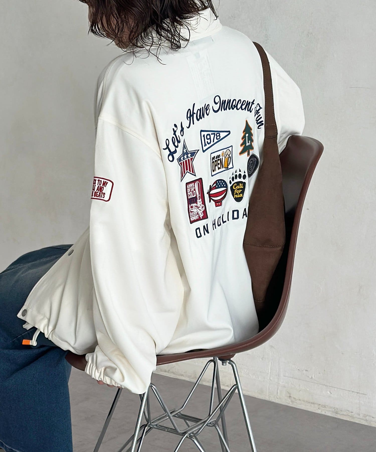 CPCM(シーピーシーエム) バックワッペンコーチジャケット