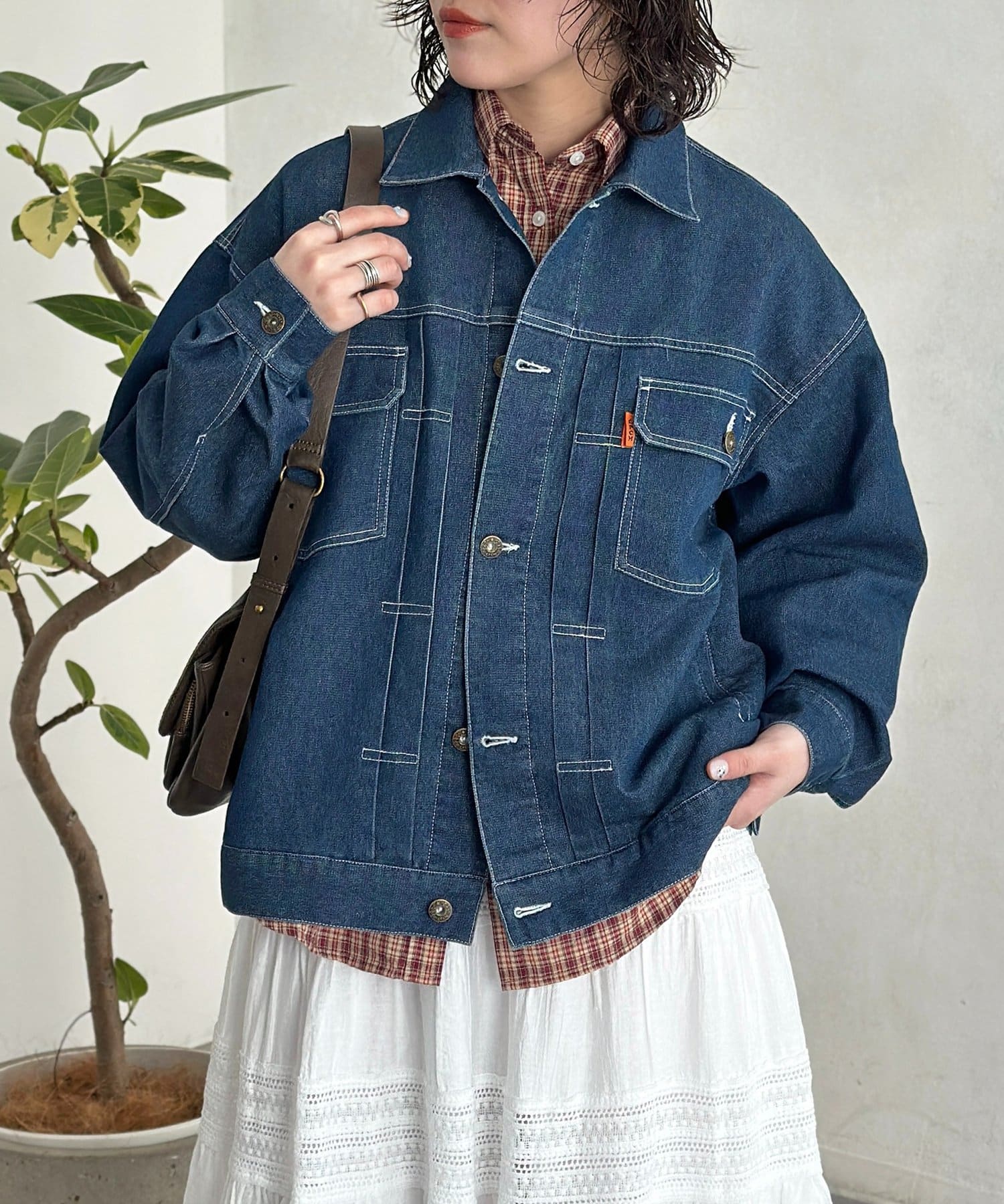 CPCM(シーピーシーエム) メッシュデニムトラッカージャケット