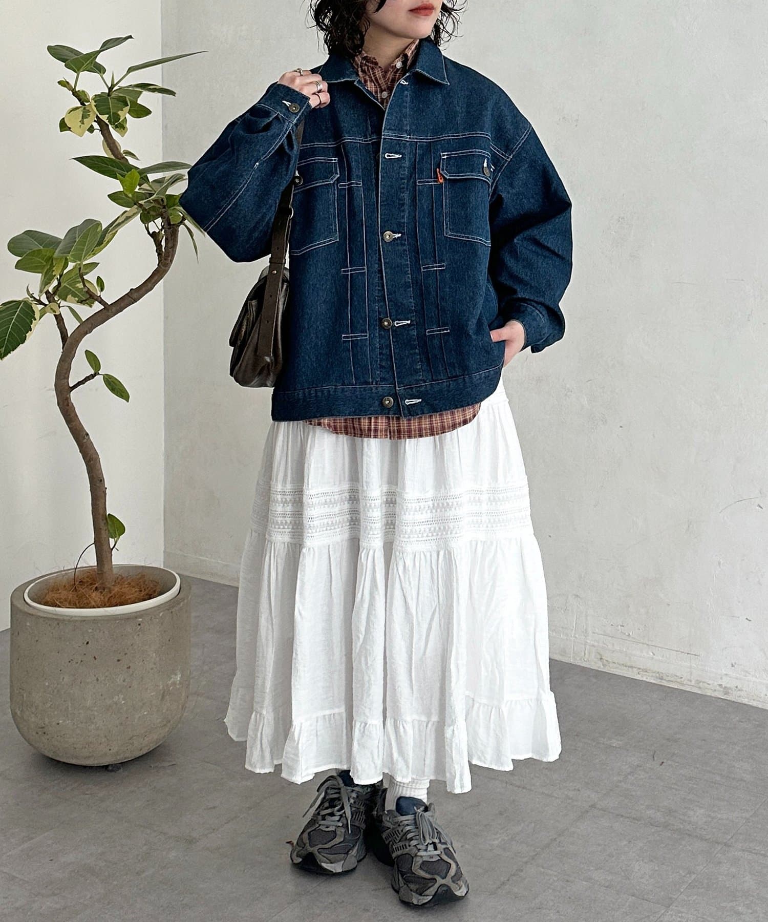 CPCM(シーピーシーエム) メッシュデニムトラッカージャケット