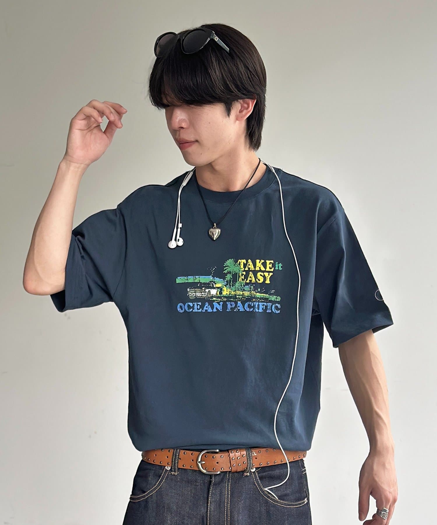 CPCM(シーピーシーエム) 【Ocean Pacific】フロントロゴT