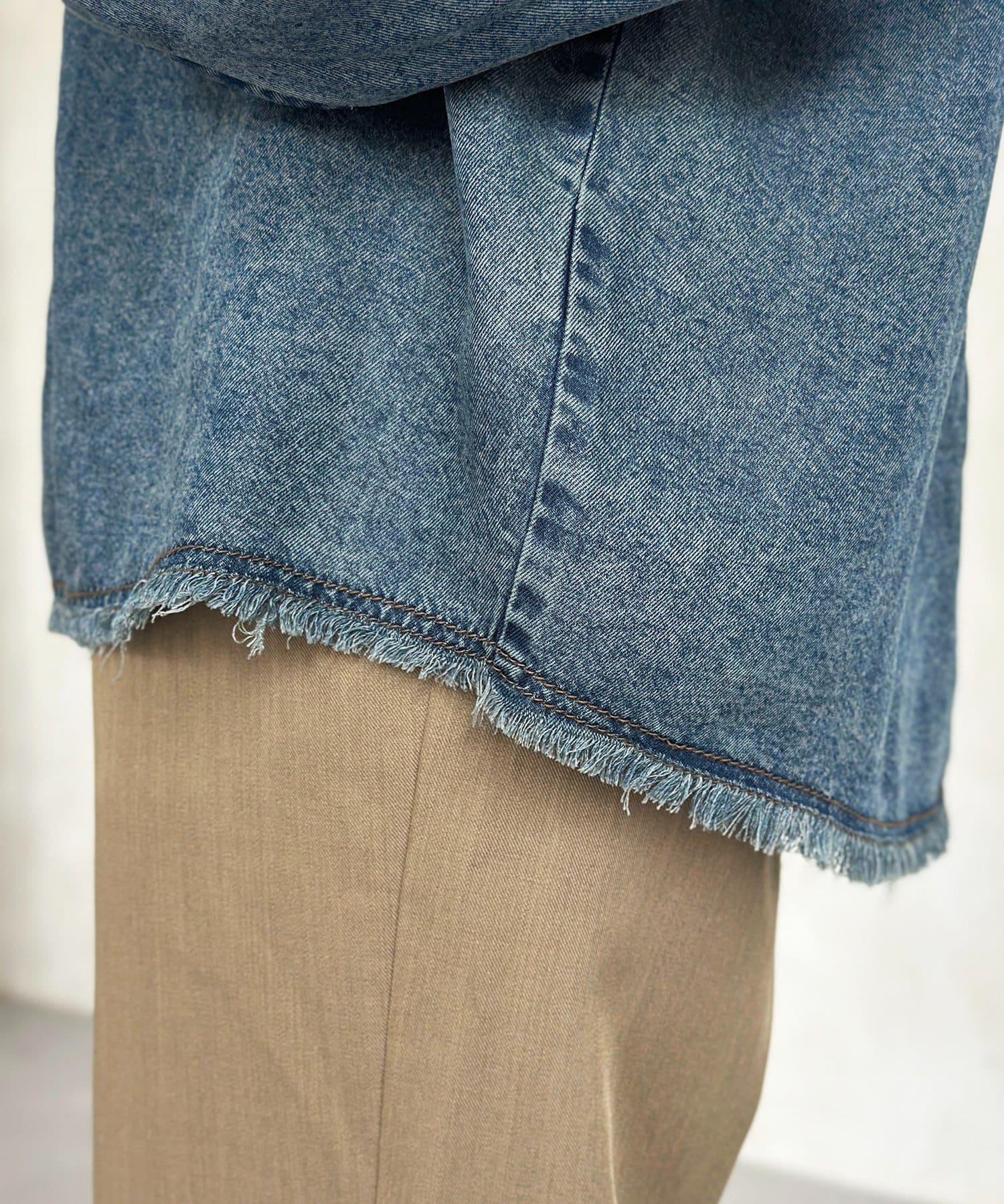 CPCM(シーピーシーエム) リヨセルデニムシャツ