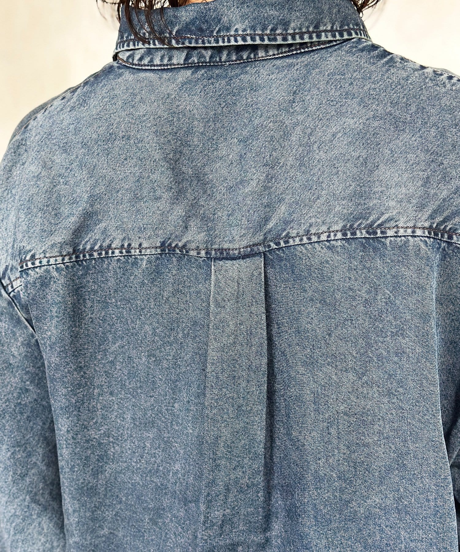 CPCM(シーピーシーエム) リヨセルデニムシャツ