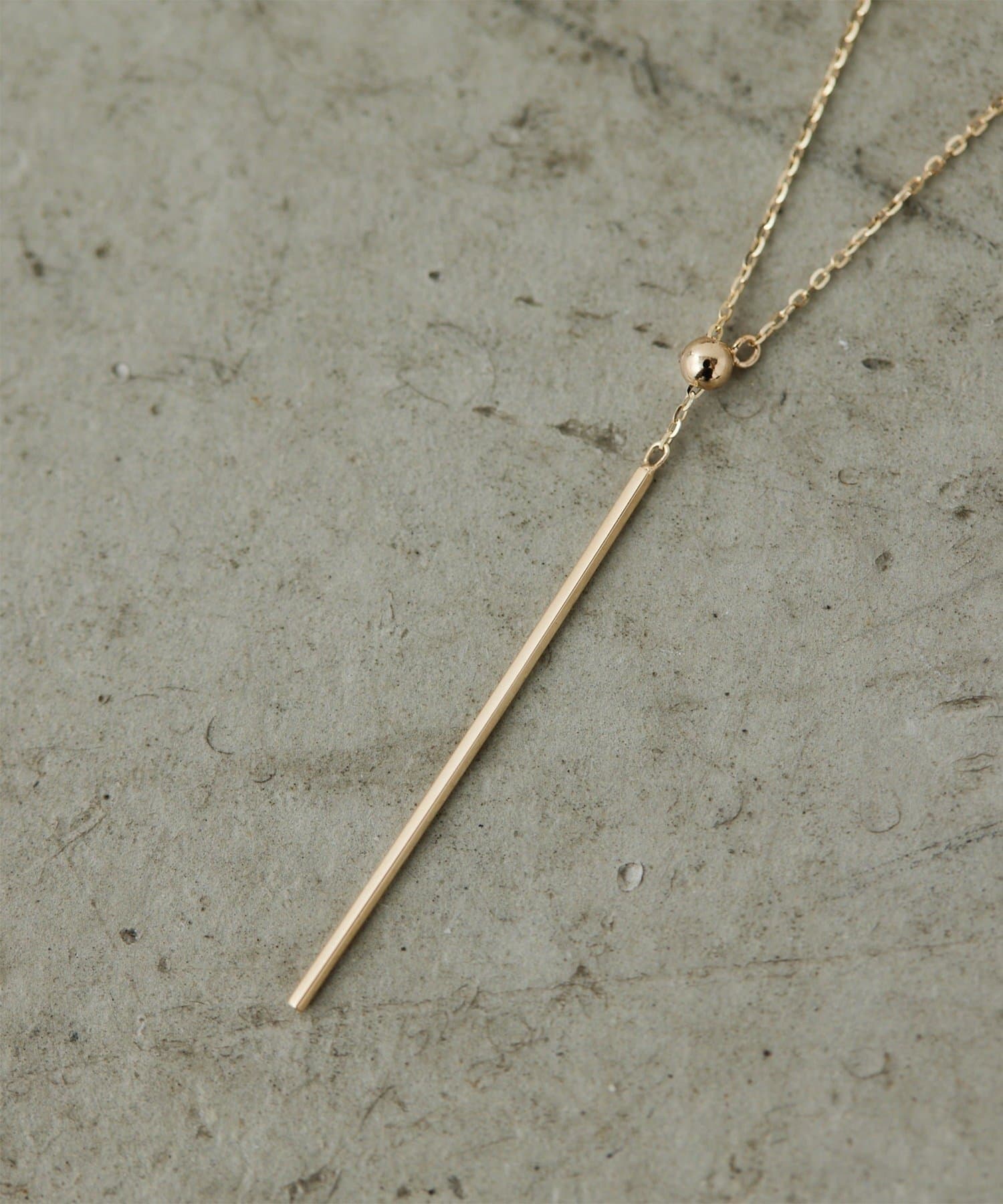 GALLARDAGALANTE(ガリャルダガランテ) 【2.718】アジャストY字ネックレス