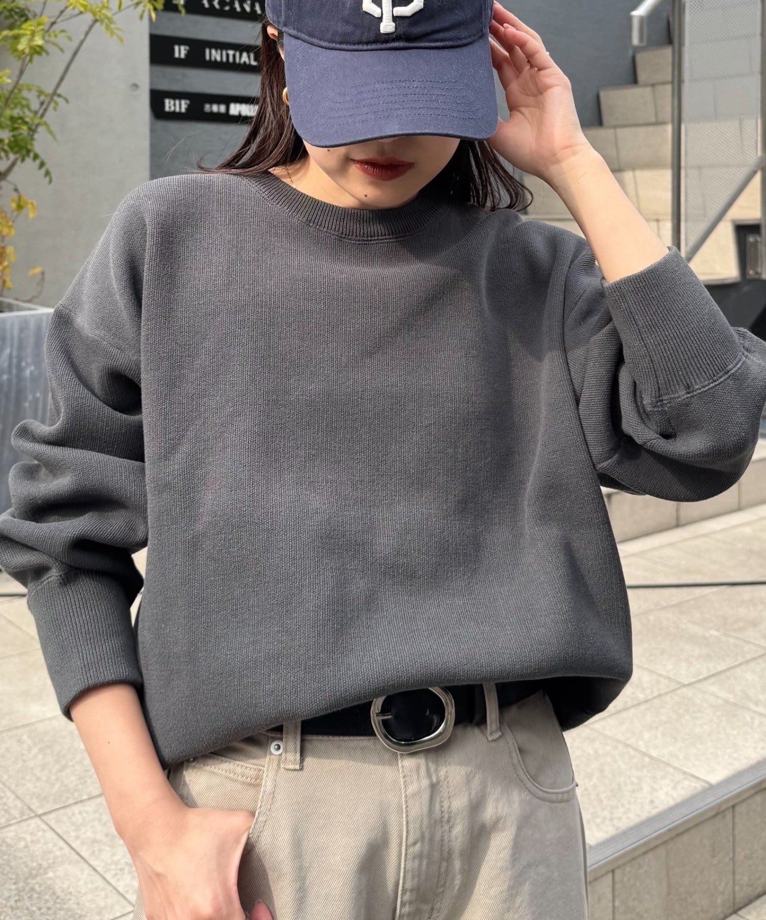 CIAOPANIC TYPY(チャオパニックティピー) 【WEB限定】エアリーコンフォートプルオーバーニット