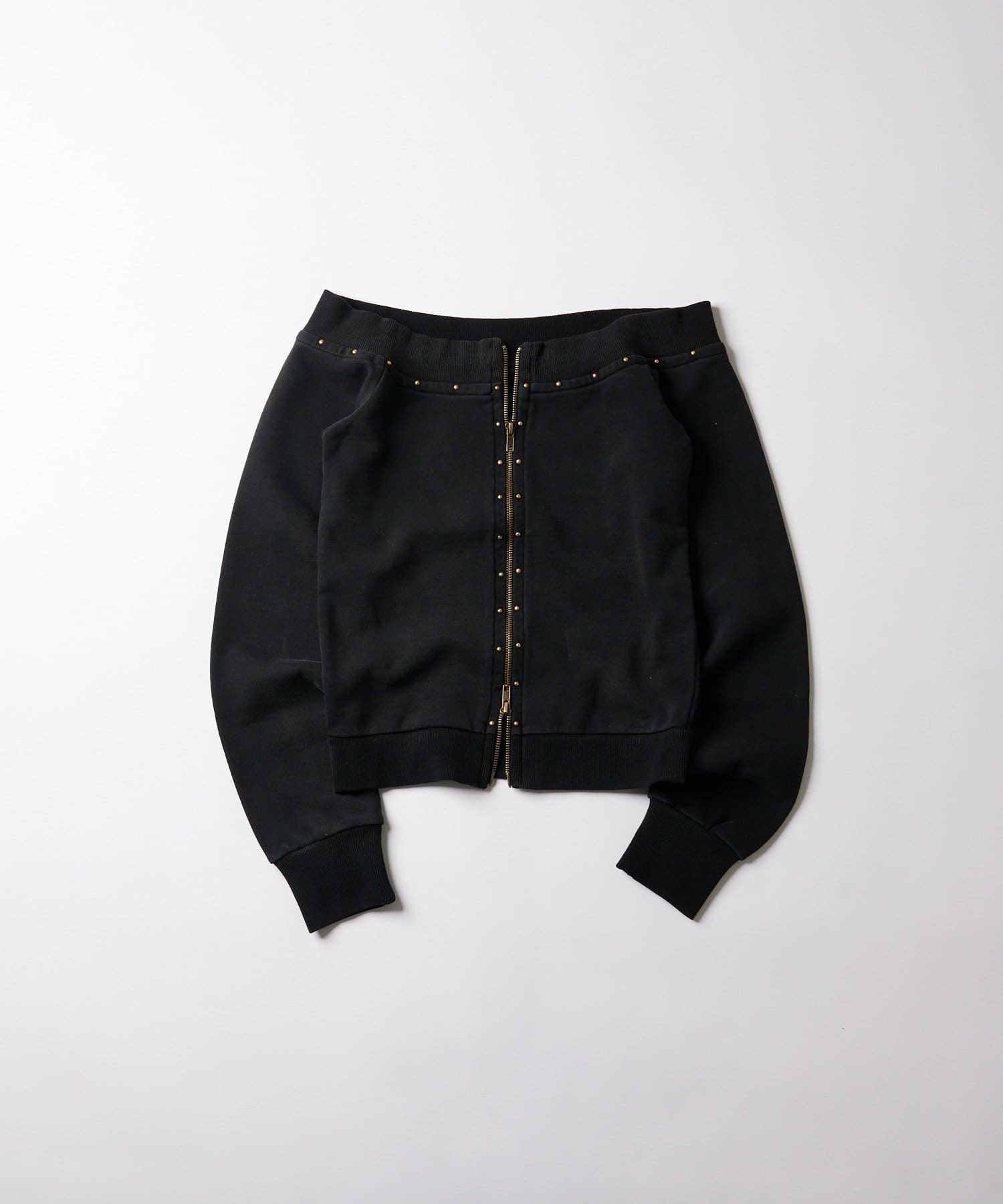 WHO’S WHO gallery(フーズフーギャラリー) フロントジップスタッズオフショル