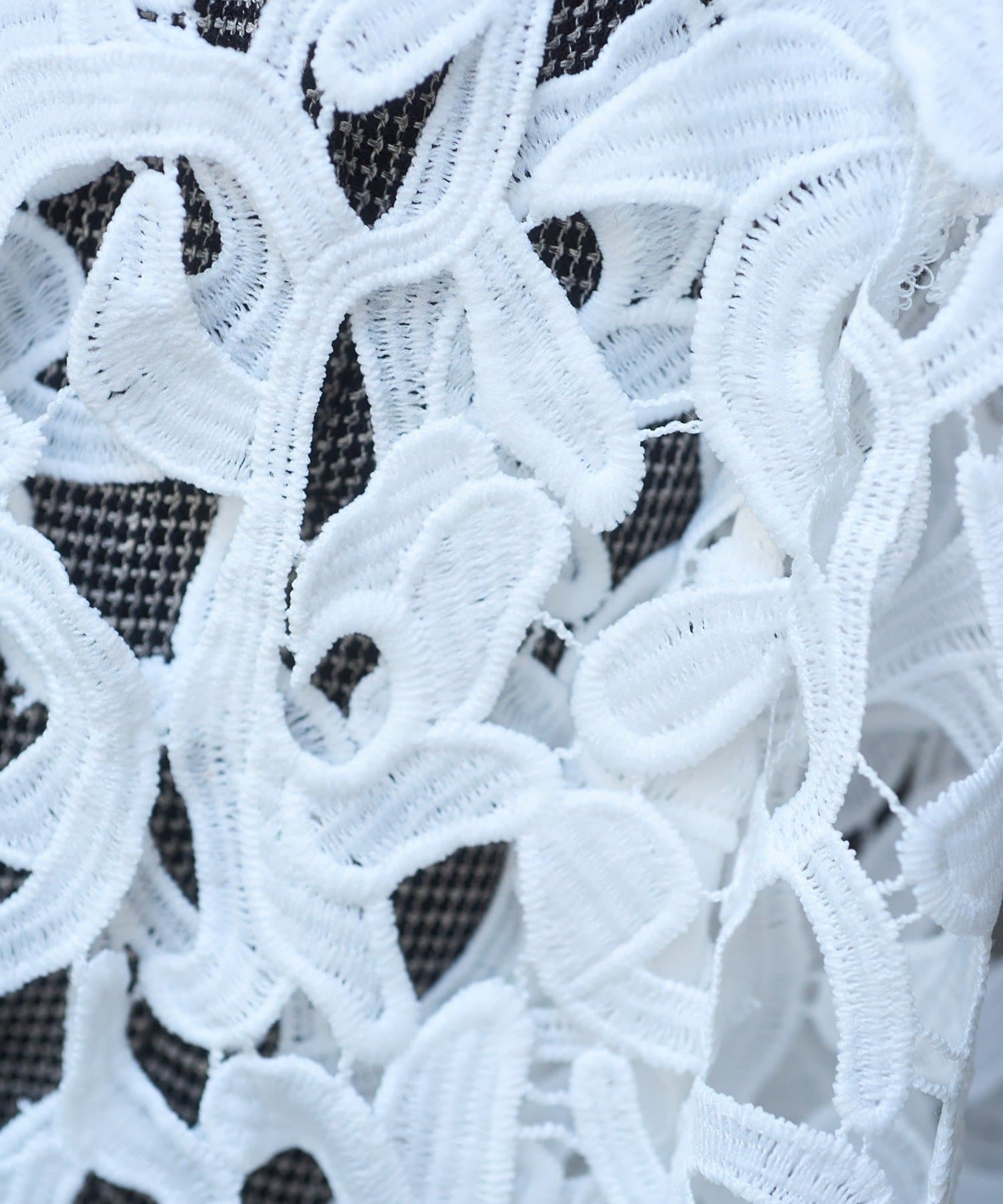 Pasterip(パセリ) 【2/13再入荷】Battenberg lace multiway scarf