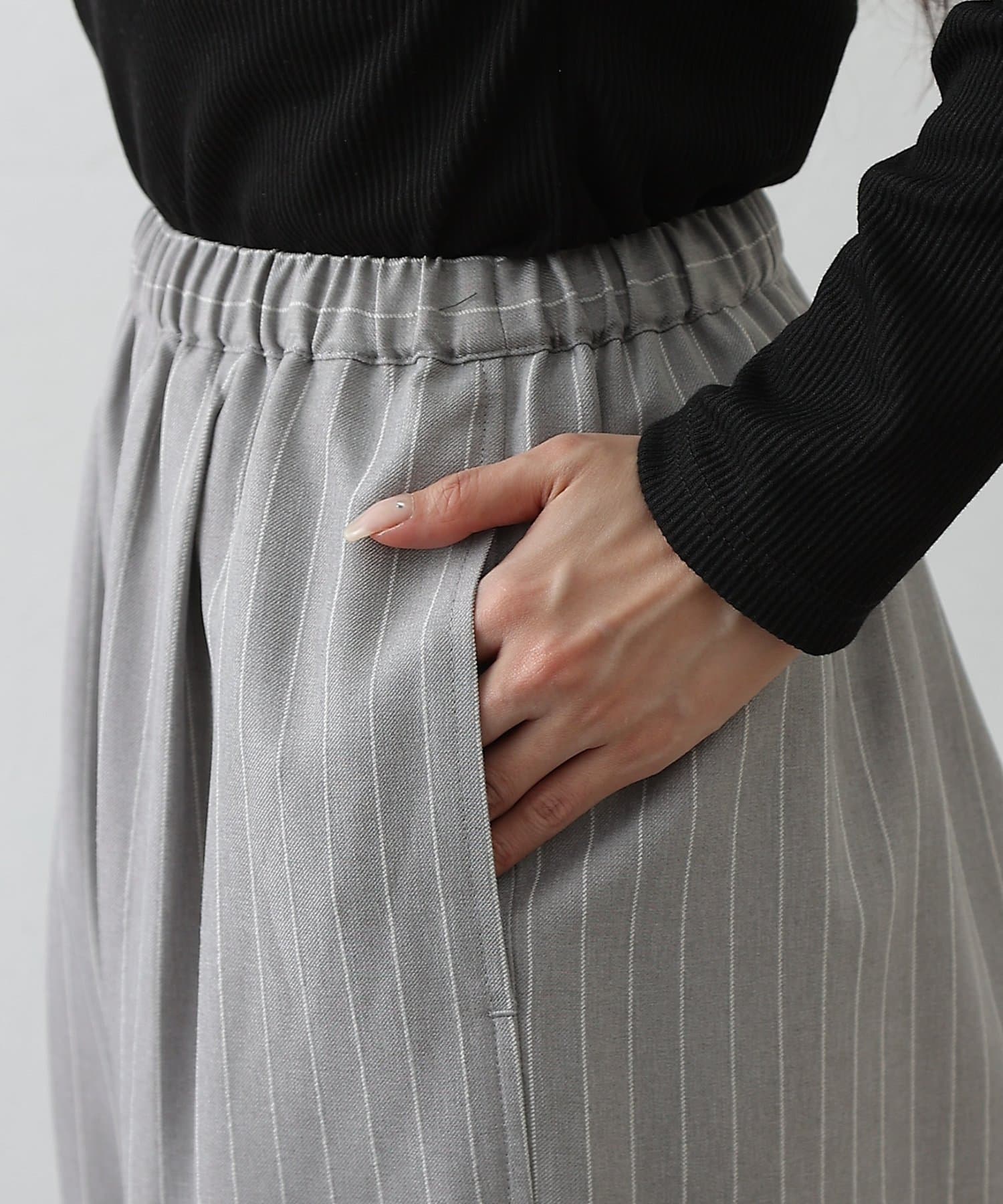 COLONY 2139(コロニー トゥーワンスリーナイン) TRストライプイージーパンツ