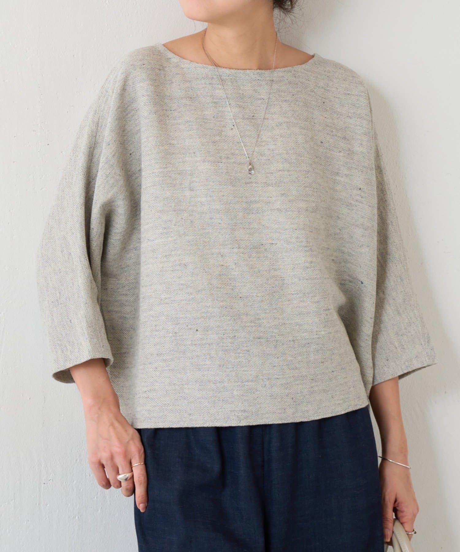 BEARDSLEY(ビアズリー) 《2/12(木)12：00予約開始》リネンインレイプルオーバー