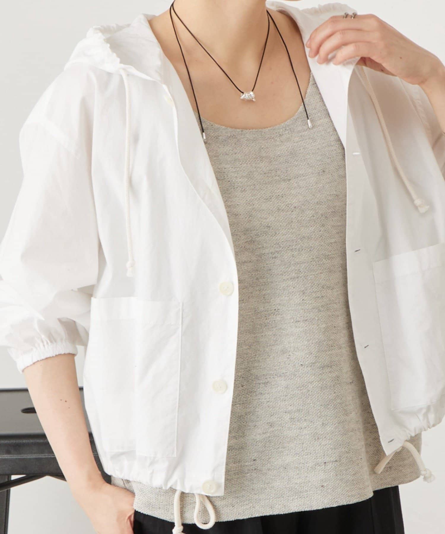 BEARDSLEY(ビアズリー) 《2/12(木)12：00予約開始》リネンインレイタンクトップ