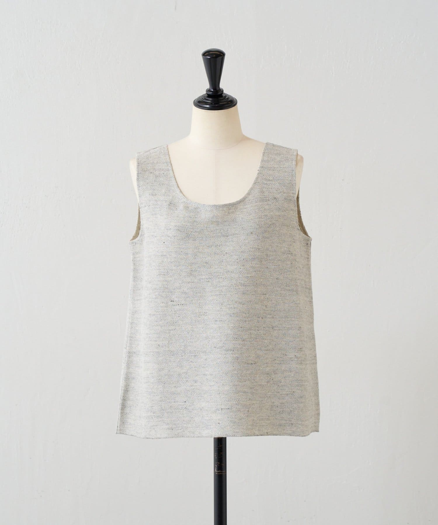 BEARDSLEY(ビアズリー) 《2/12(木)12：00予約開始》リネンインレイタンクトップ