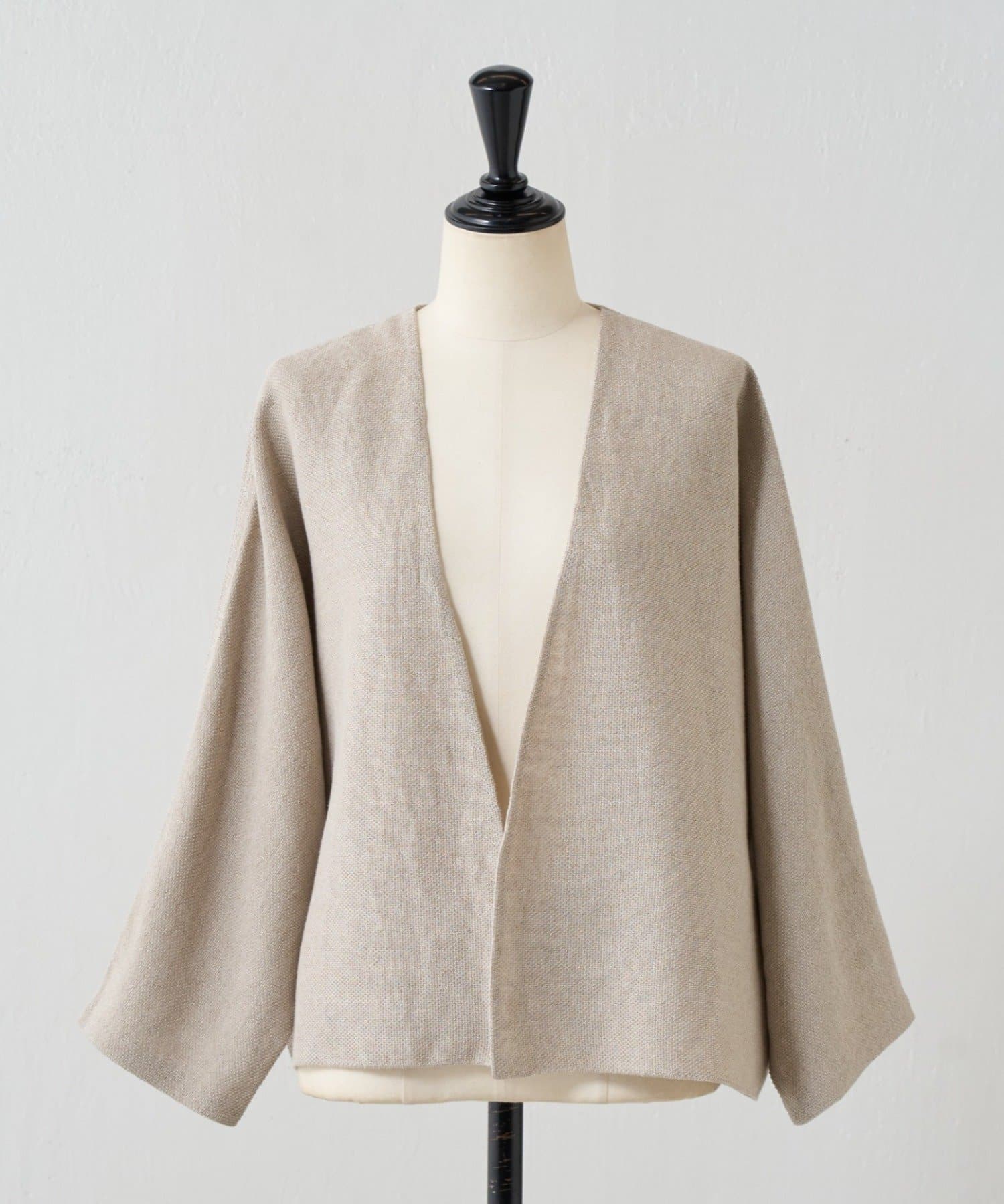 BEARDSLEY(ビアズリー) リネンインレイカーディガン