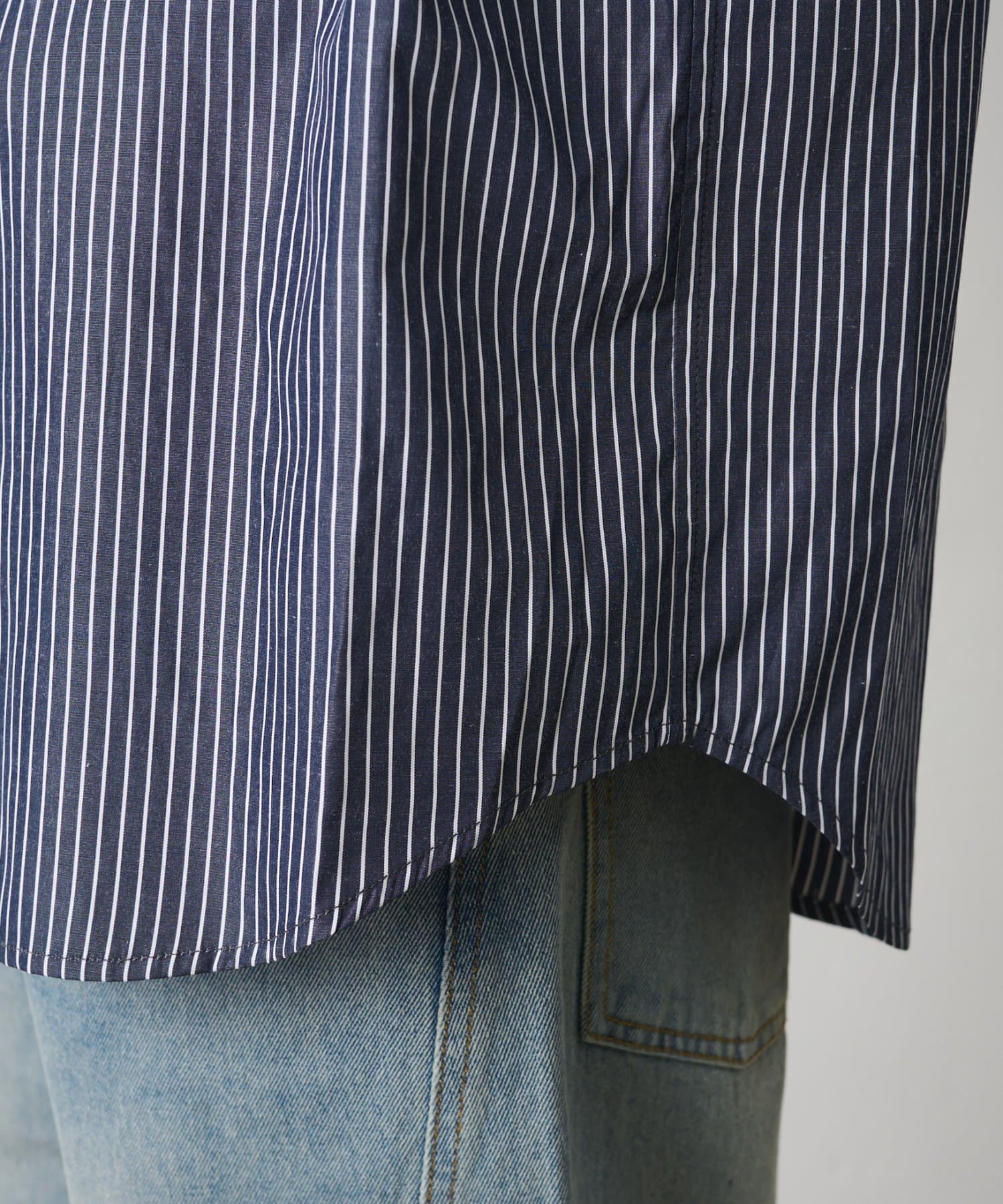 COLONY 2139(コロニー トゥーワンスリーナイン) ピンストライプレギュラーカラーシャツ