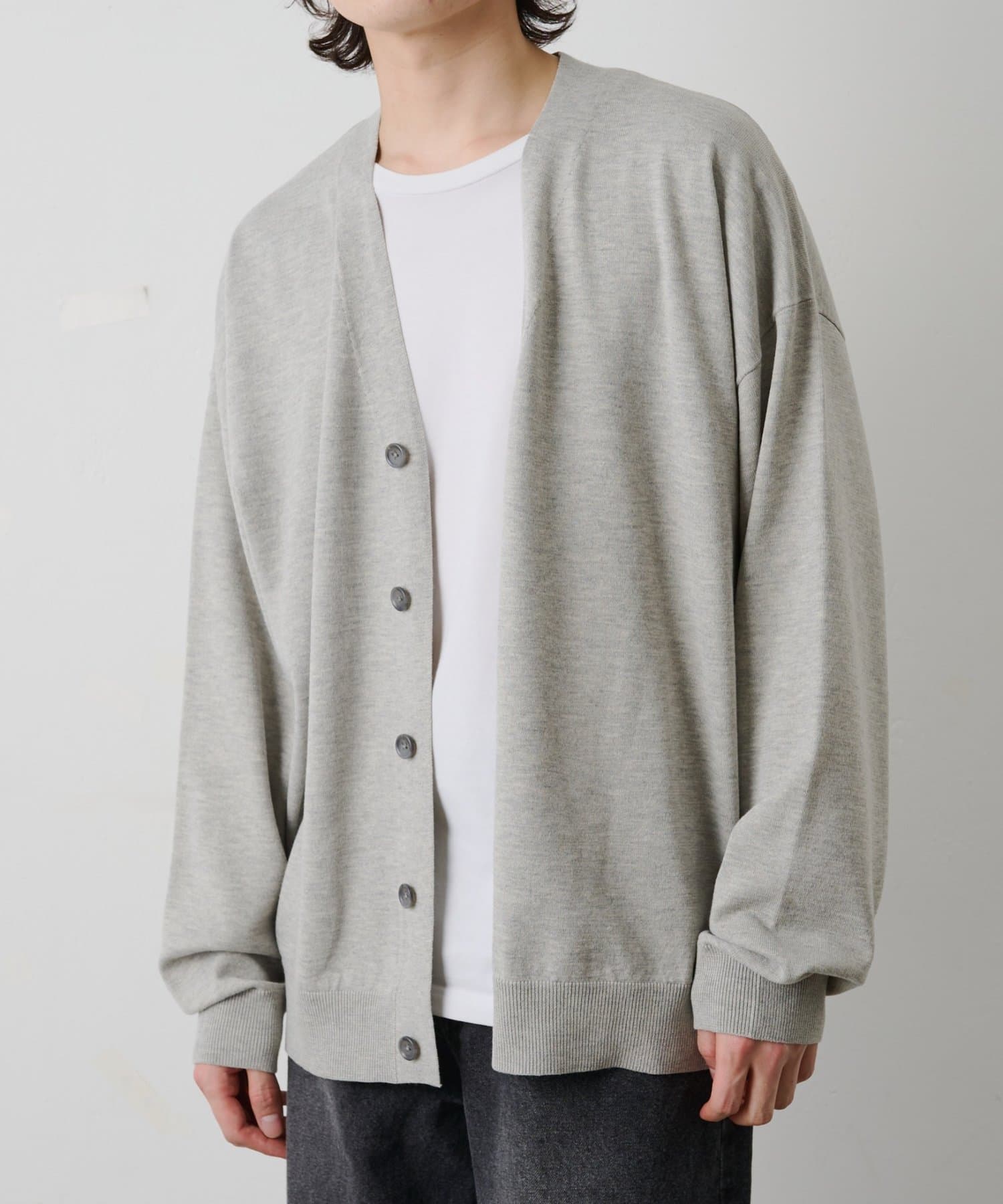 COLONY 2139(コロニー トゥーワンスリーナイン) コットンライクニットカーディガン