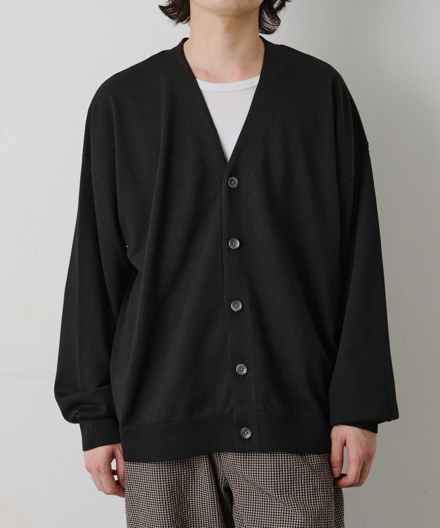 COLONY 2139(コロニー トゥーワンスリーナイン) コットンライクニットカーディガン