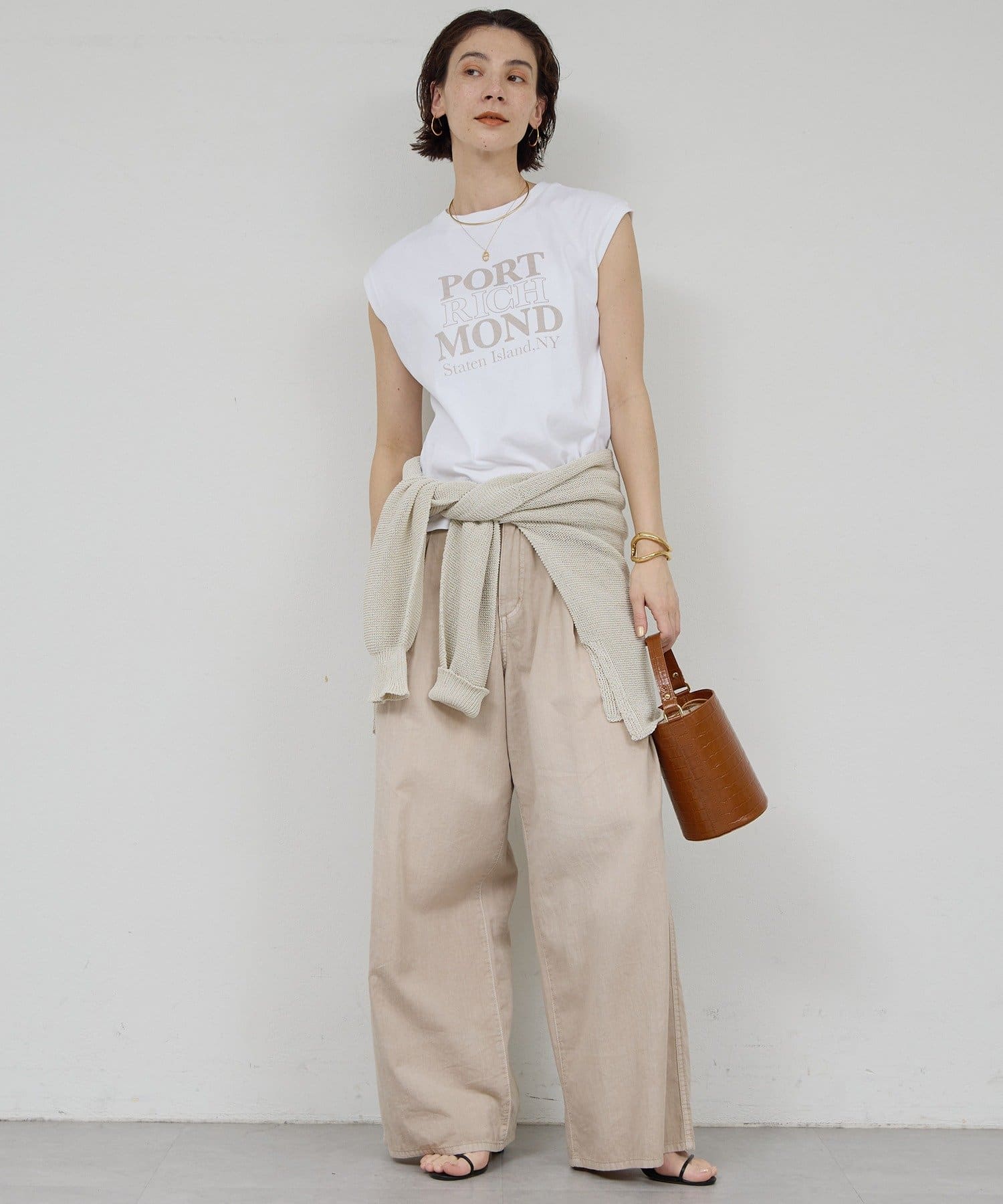 GALLARDAGALANTE(ガリャルダガランテ) 【GOOD ROCK SPEED】NYCノースリーブロゴTee／別注