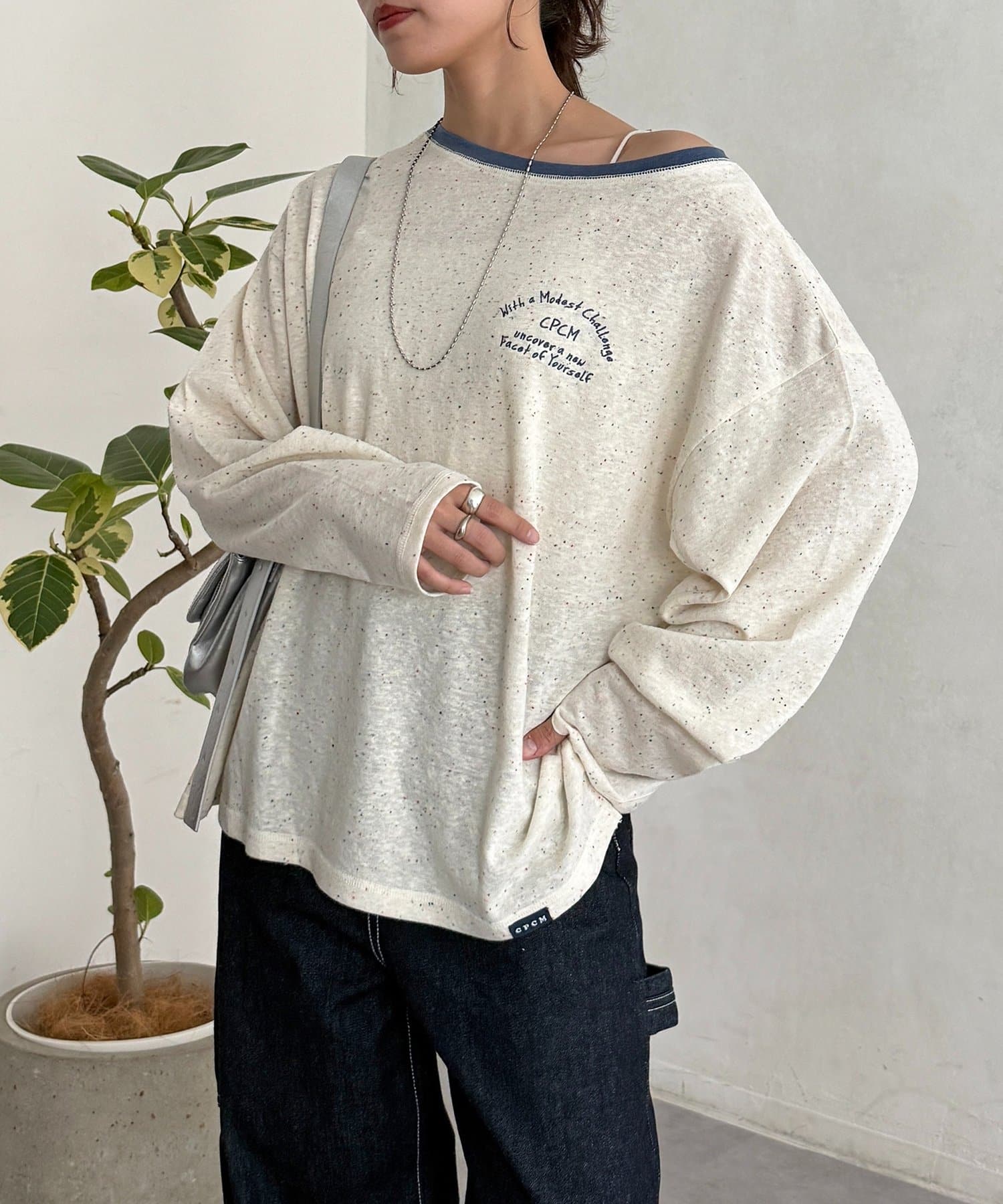 CPCM(シーピーシーエム) スラブシアーワンショルロンT