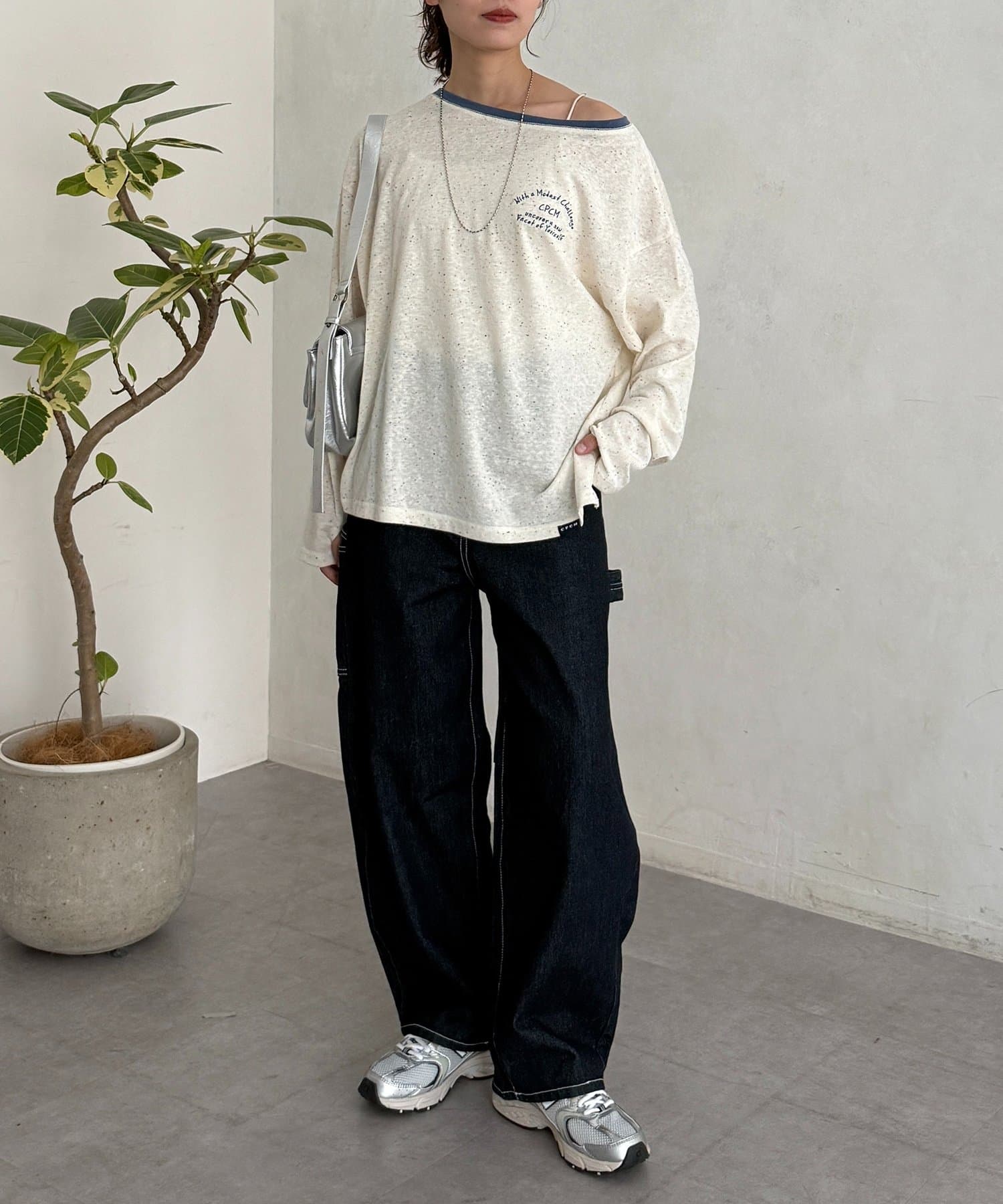 CPCM(シーピーシーエム) スラブシアーワンショルロンT