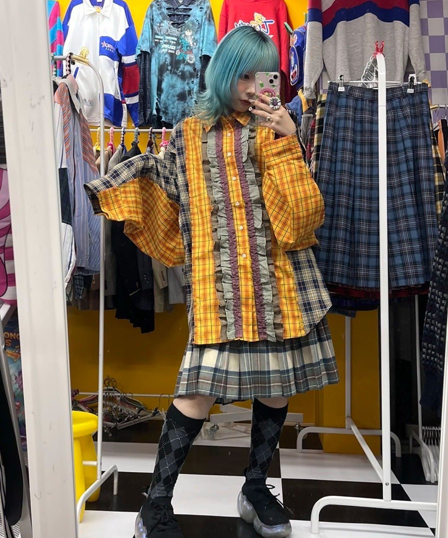 CIAOPANIC(チャオパニック) 【I’ｍ×CIAOPANIC】I’mの仲間入りフリルシャツ