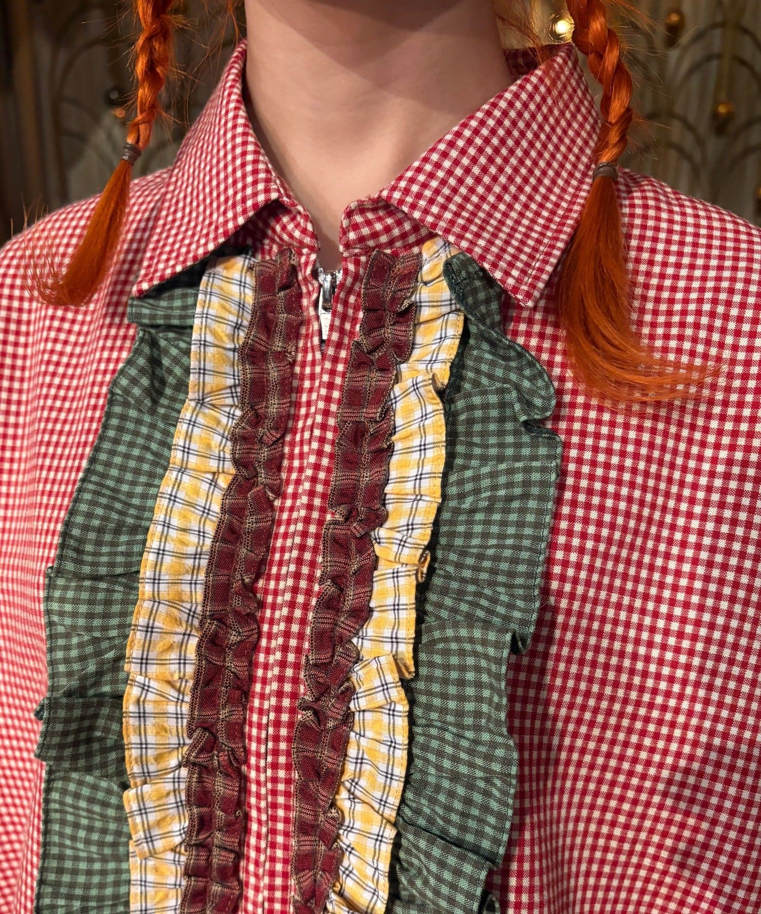 CIAOPANIC(チャオパニック) 【I’ｍ×CIAOPANIC】迷った日の正解チェックブルゾン