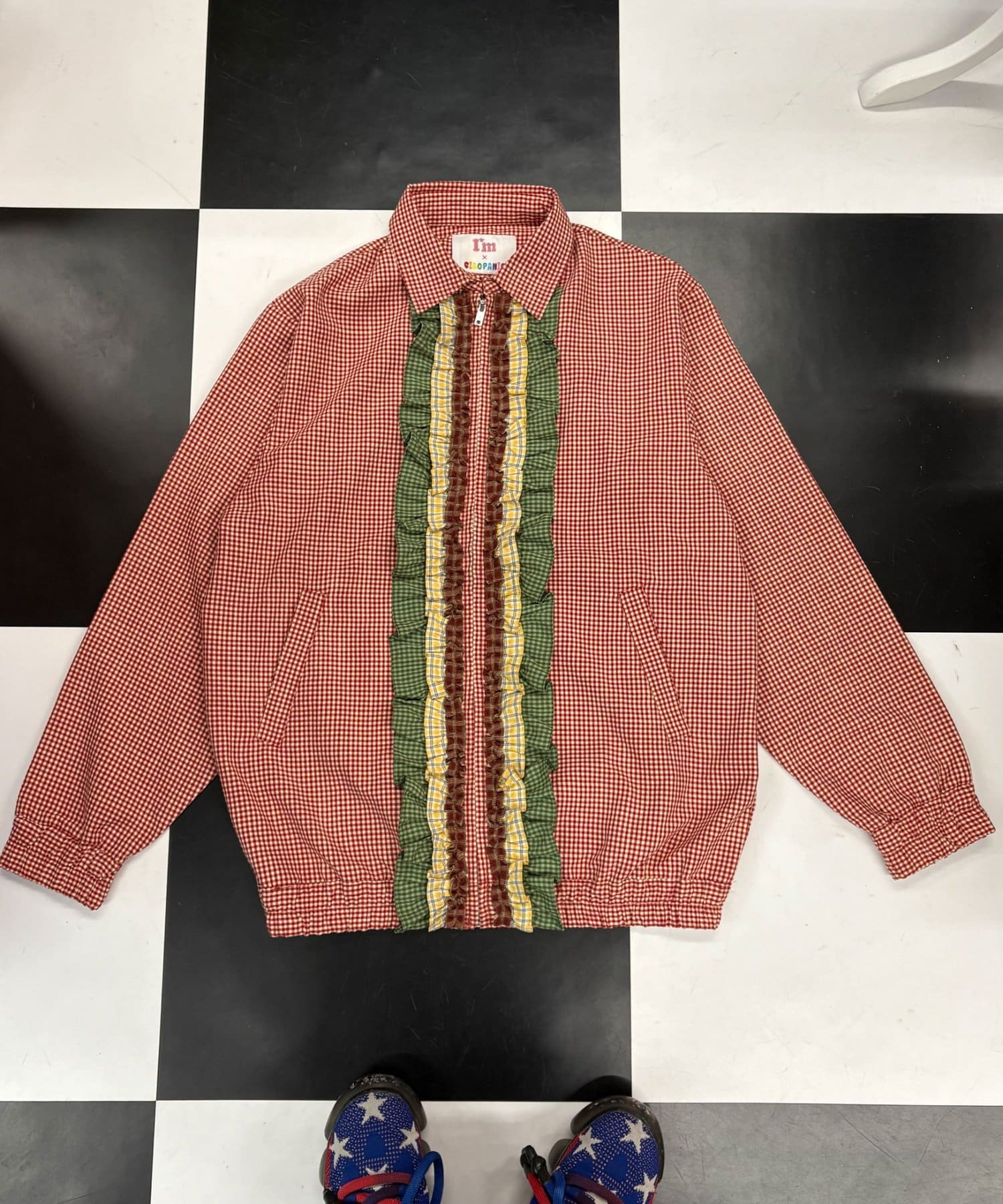 CIAOPANIC(チャオパニック) 【I’ｍ×CIAOPANIC】迷った日の正解チェックブルゾン