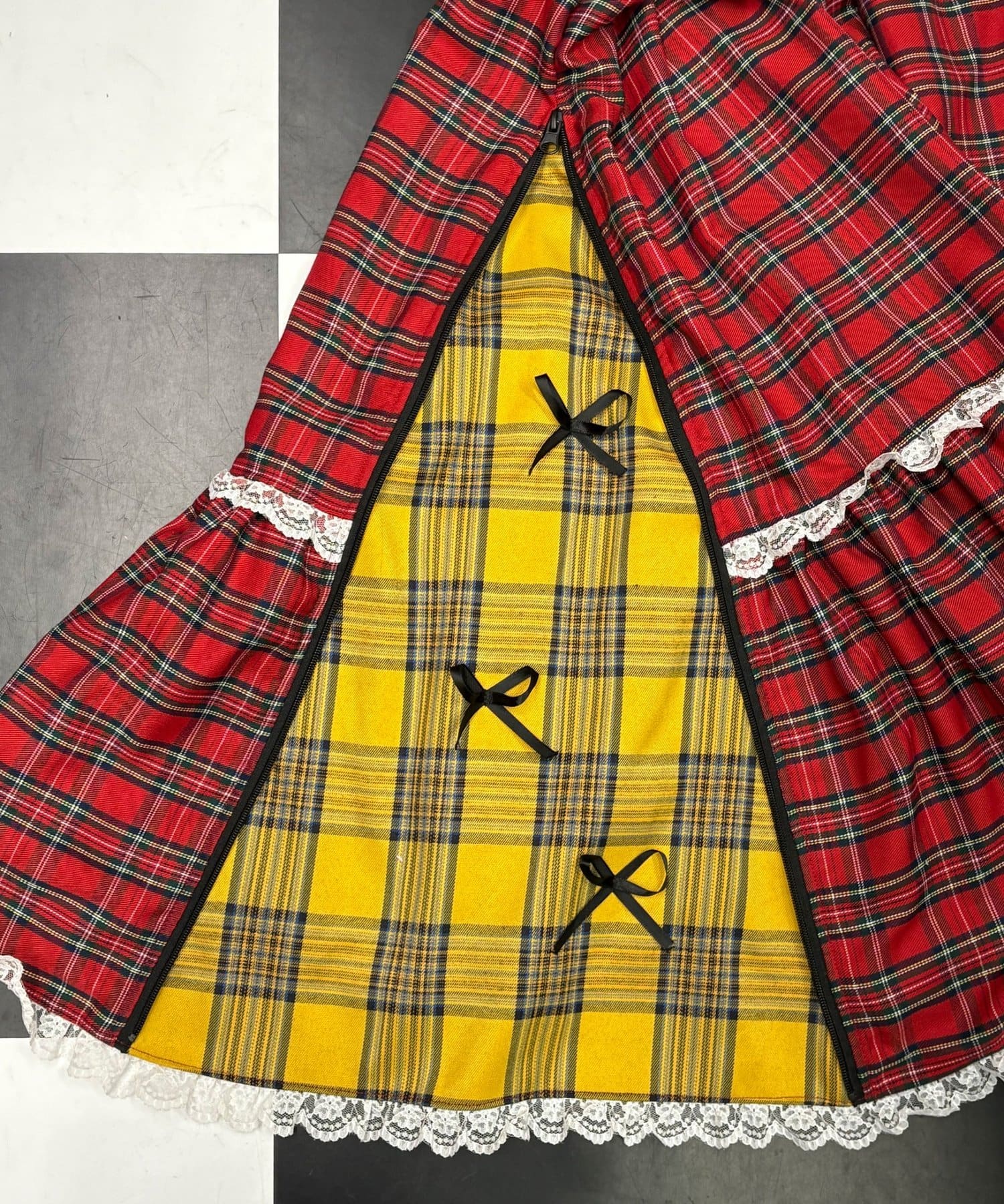 CIAOPANIC(チャオパニック) 【I’ｍ×CIAOPANIC】あまあまチェックワンピース