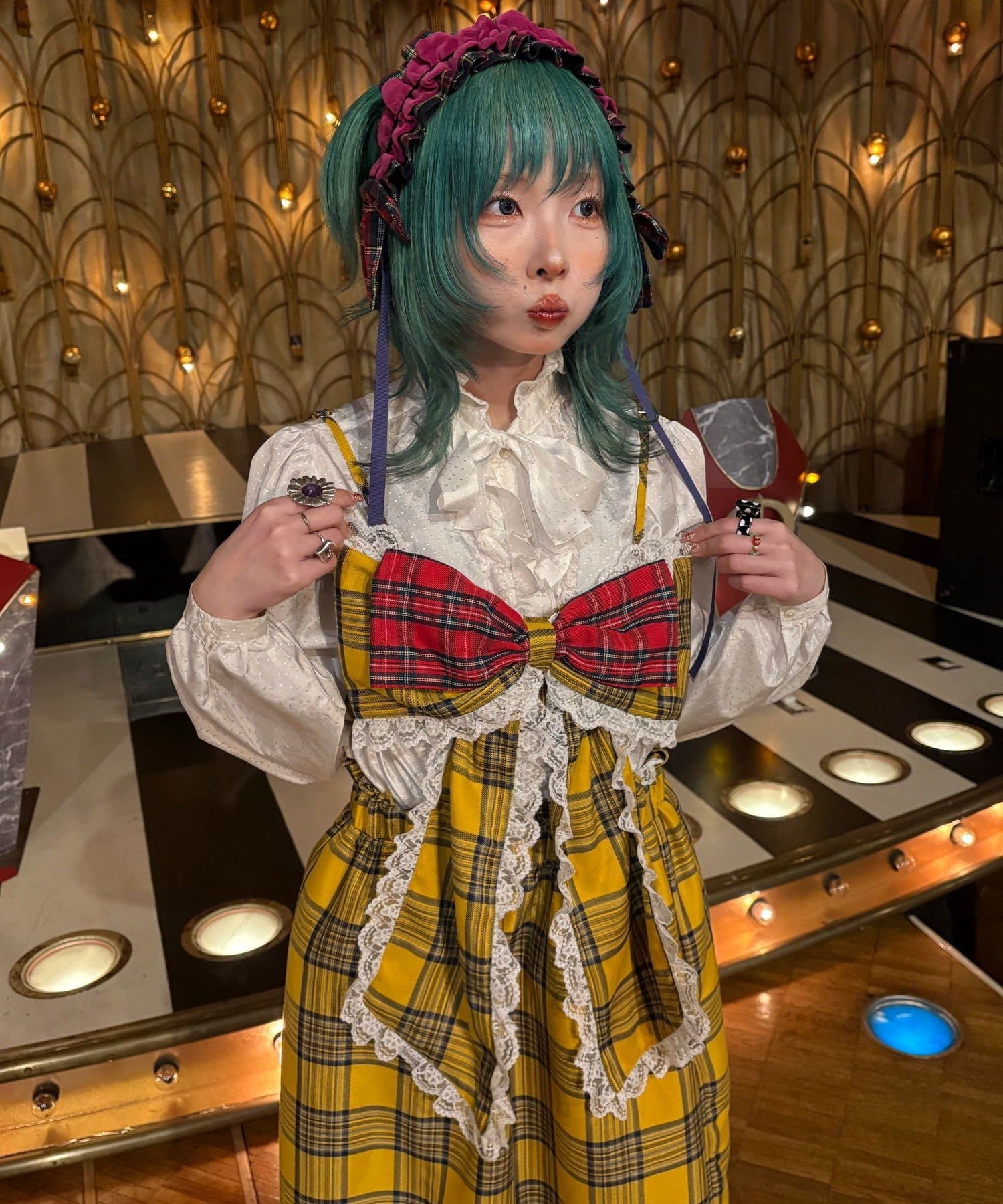 CIAOPANIC(チャオパニック) 【I’ｍ×CIAOPANIC】ラブリービッグリボンビスチェ