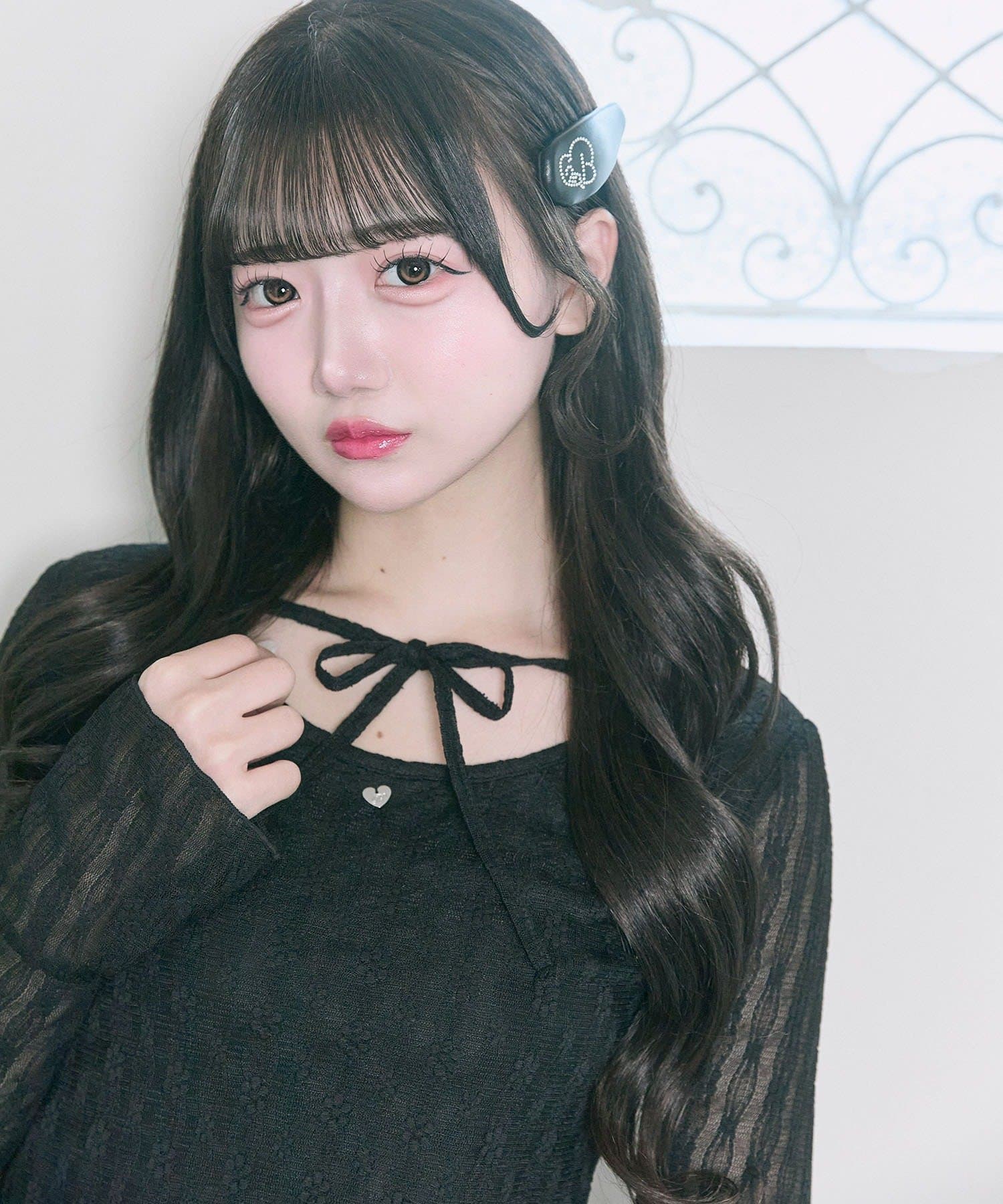 Belle Charme(ベルシャルム) Heart Charm Lace Tops