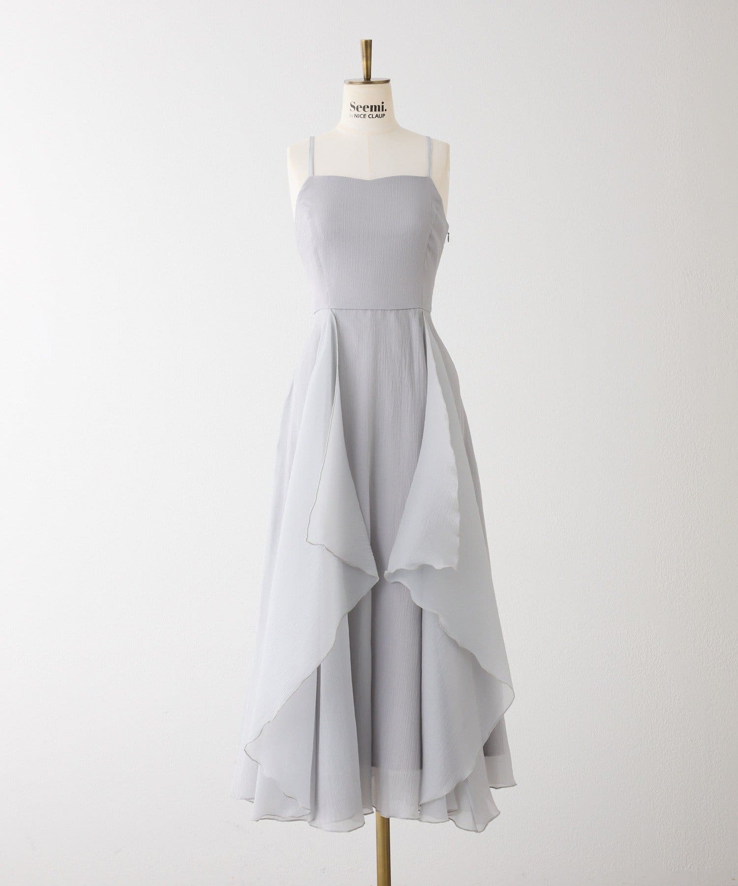 Seemi.by NICE CLAUP(シーミーバイナイスクラップ) フリルキャミワンピース