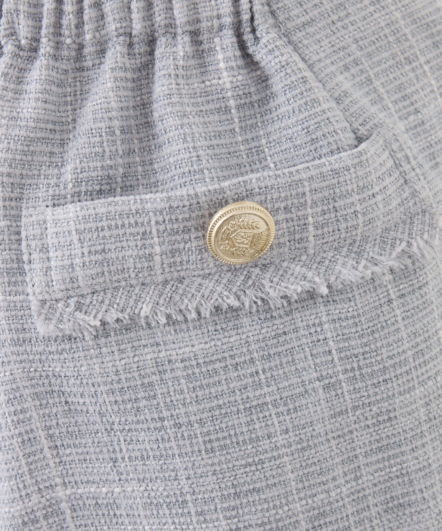 Seemi.by NICE CLAUP(シーミーバイナイスクラップ) 【セットアップ可能】ツイードショーパンツ