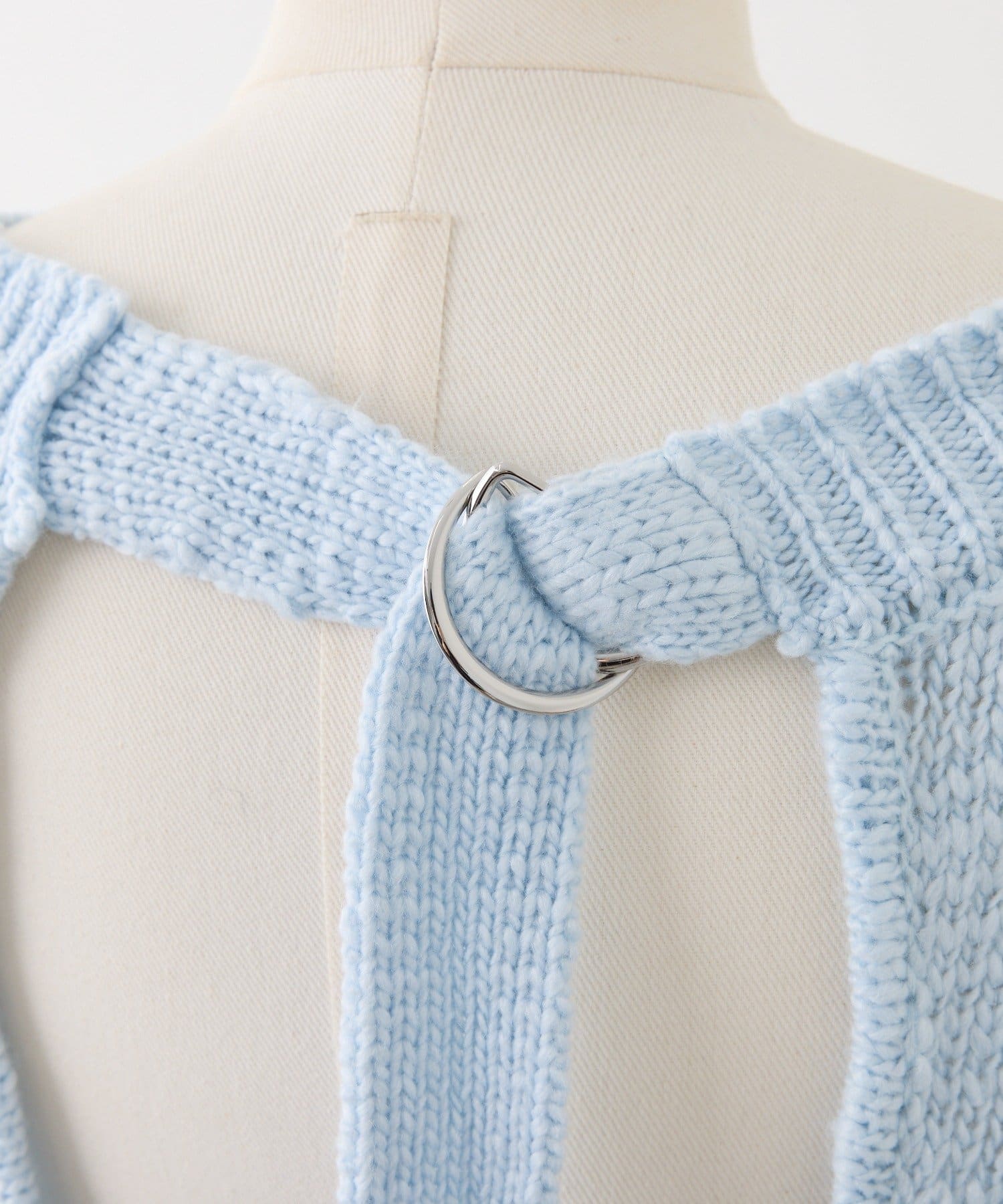 Seemi.by NICE CLAUP(シーミーバイナイスクラップ) スラブニットチュニックワンピース