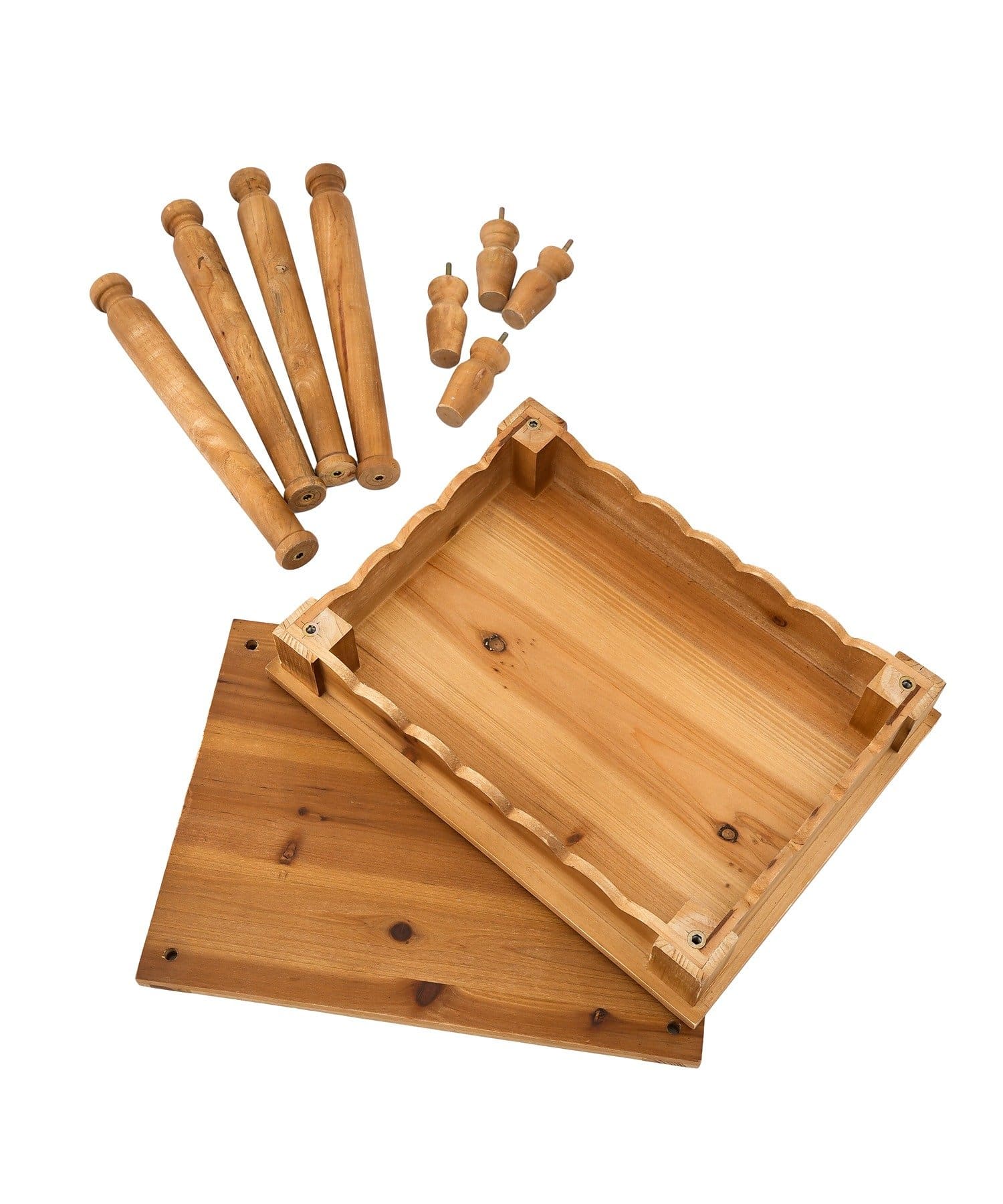 salut!(サリュ) スカラップサイドテーブル