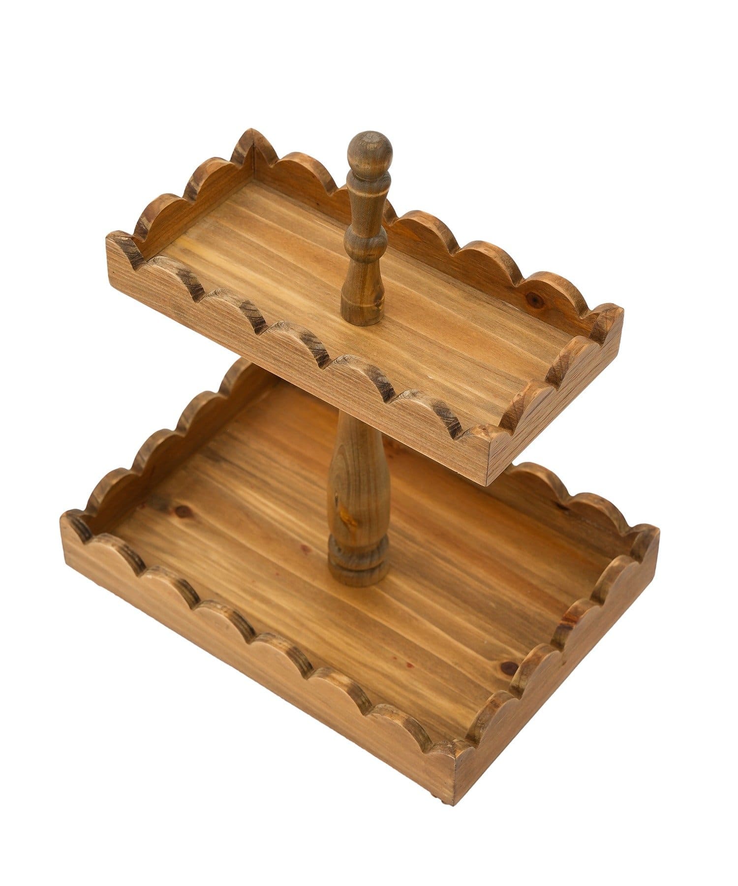 salut!(サリュ) スカラップ2段トレイ