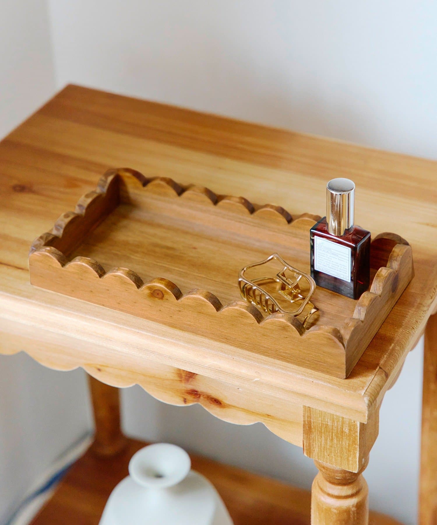 salut!(サリュ) スカラップトレイレクタングル