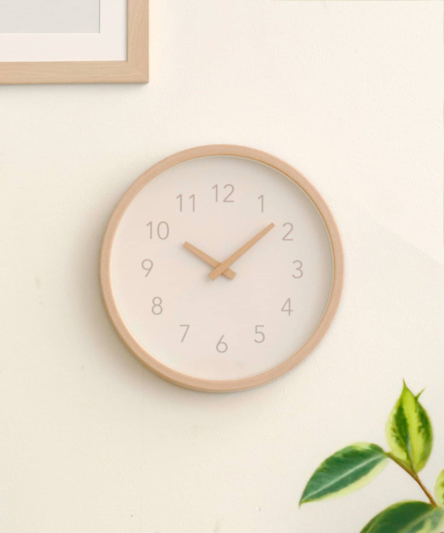 salut!(サリュ) ウッドハンドウォールクロック