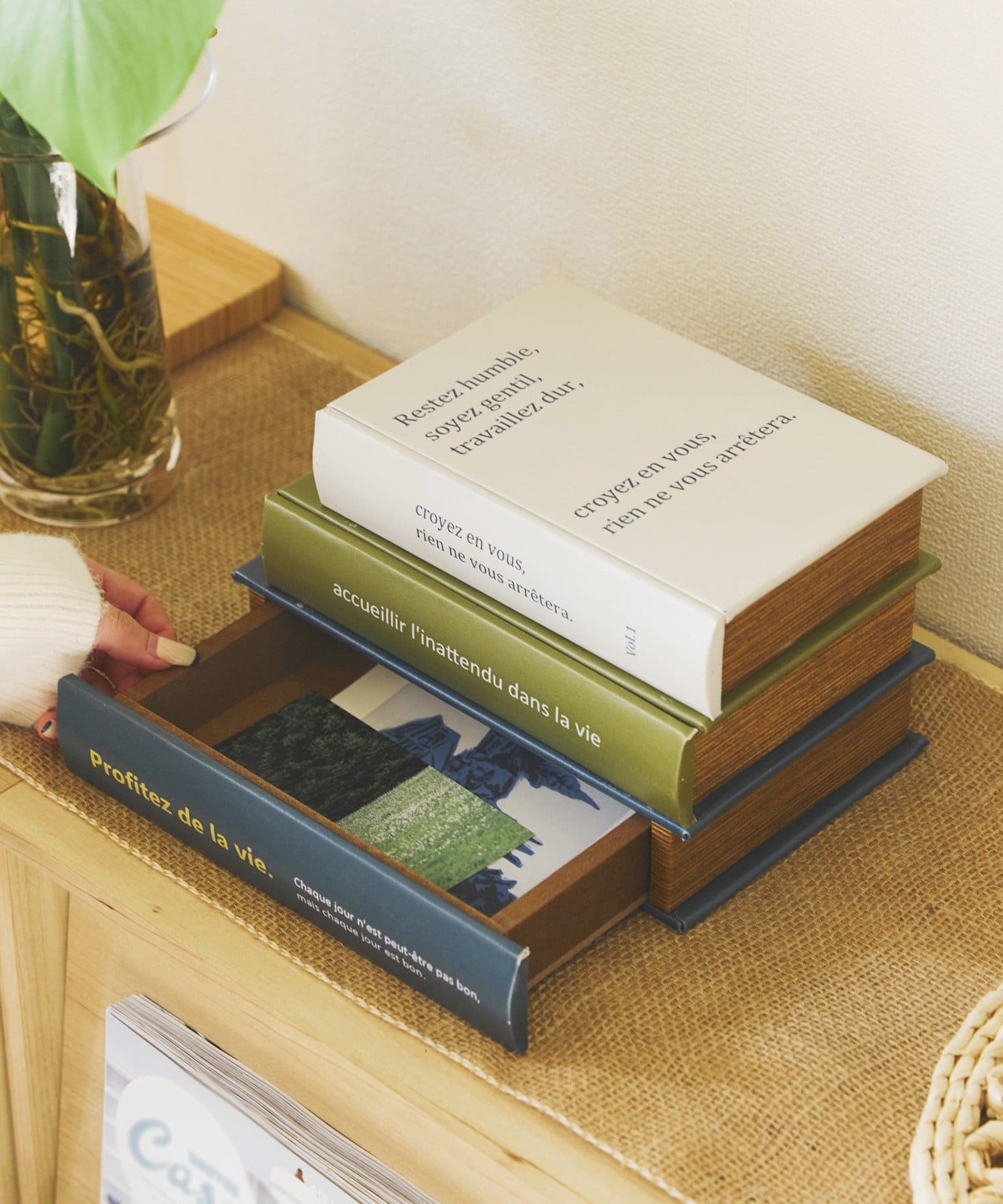 salut!(サリュ) 《WEB限定商品》ブックドロワーボックス／OneSpoonColor