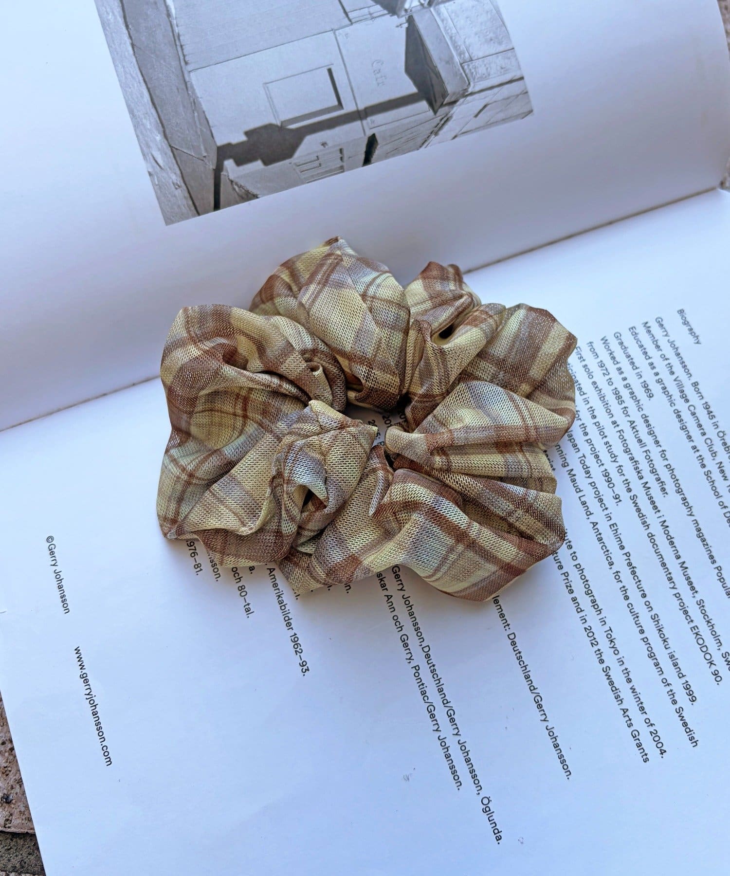 Lattice(ラティス) メッシュチェックシュシュ