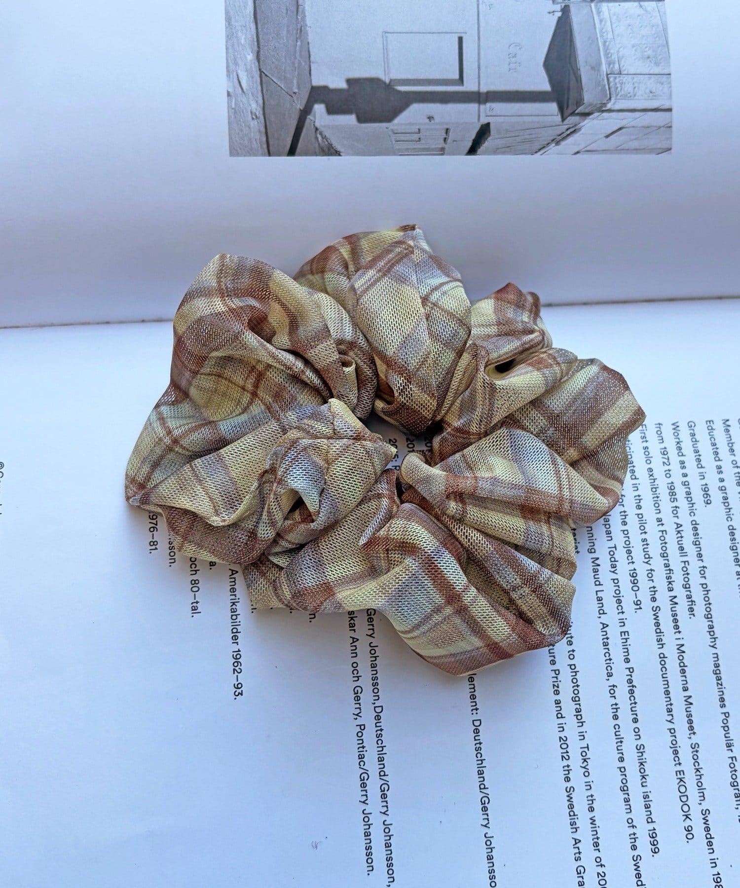 Lattice(ラティス) メッシュチェックシュシュ