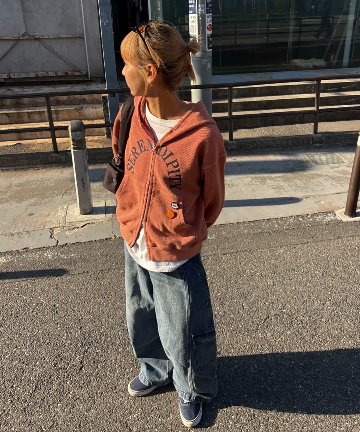 CIAOPANIC TYPY(チャオパニックティピー) ≪26SS展示会アイテム≫【UNISEX】ワッフルジップパーカー