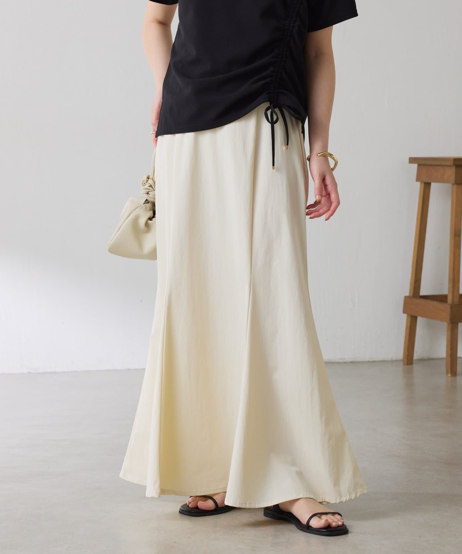 COLLAGE GALLARDAGALANTE(コラージュ ガリャルダガランテ) 【Nuel/ ヌエル】ストレッチマーメイドスカート