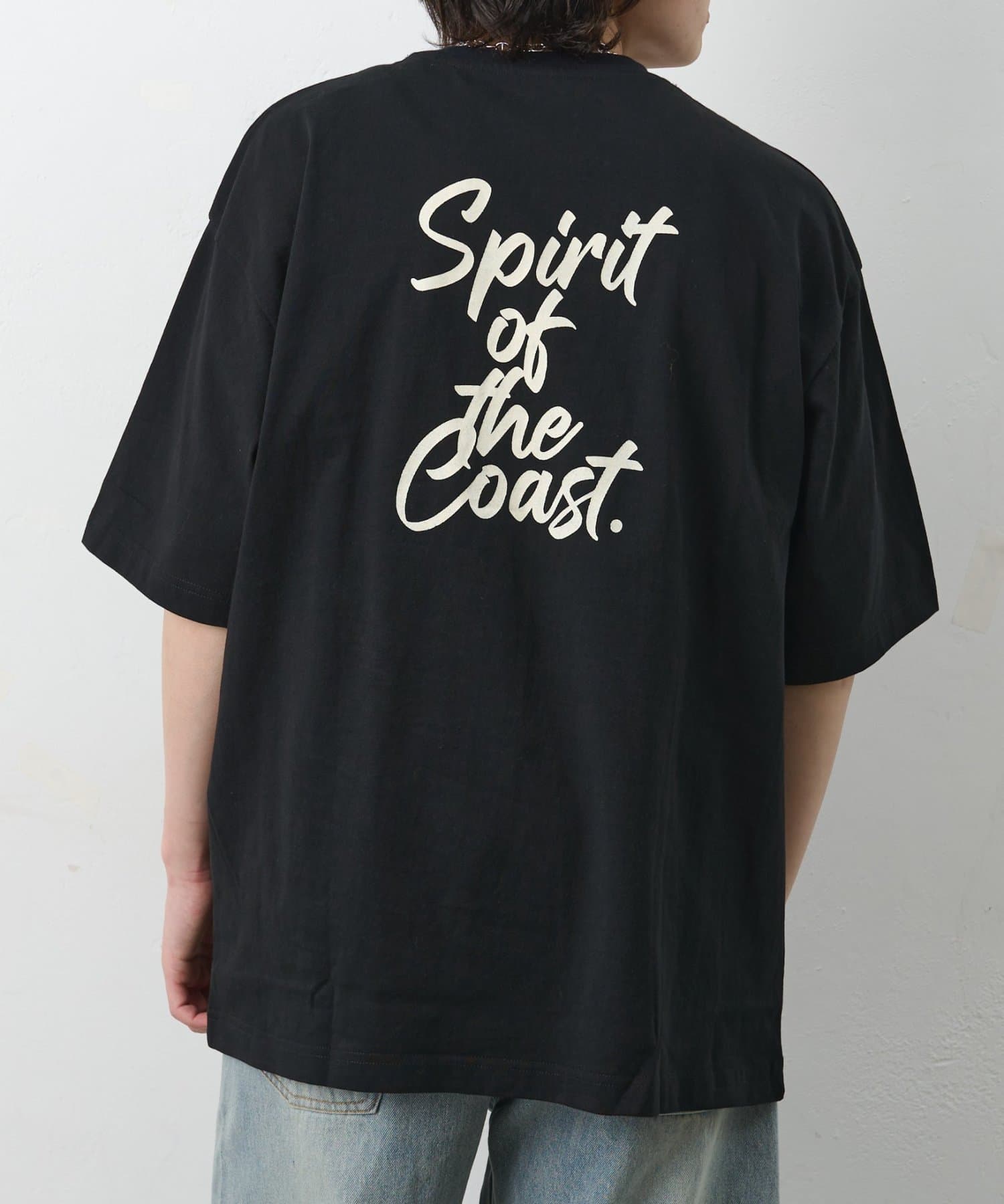 COLONY 2139(コロニー トゥーワンスリーナイン) バックプリントTシャツ(spirit)