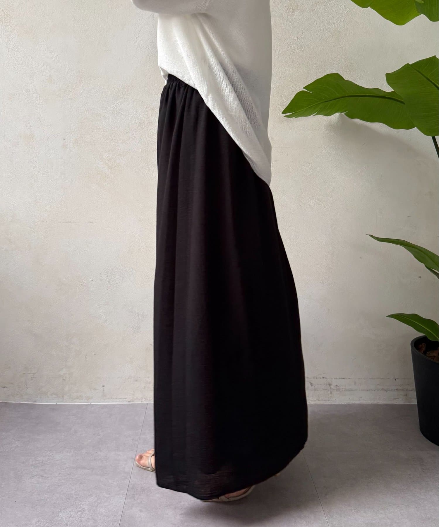 Jena　espace merveilleux(ジェナ　エスパスメルヴェイユ) リバーシブルリーフスカート