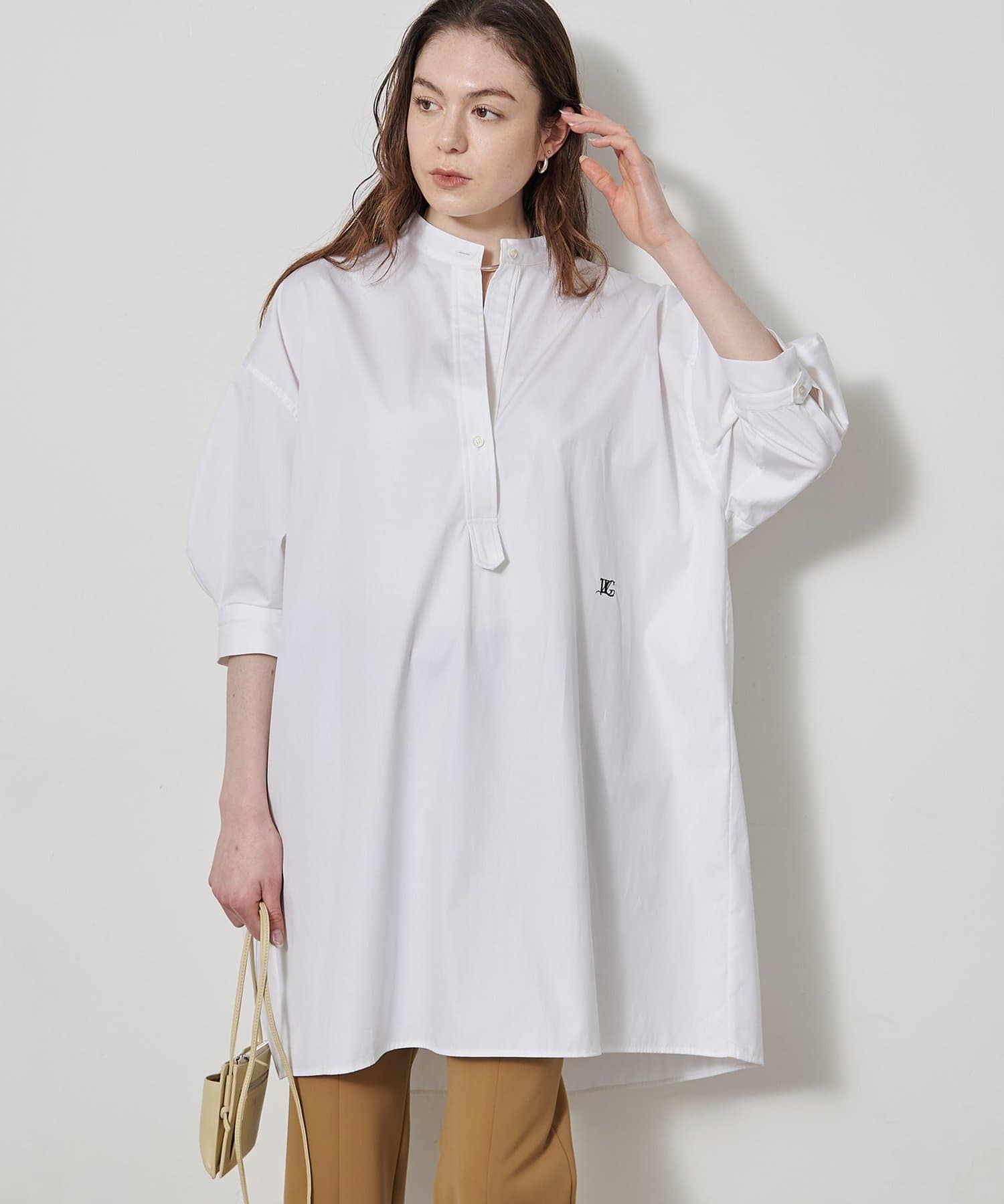 Whim Gazette(ウィム ガゼット) 刺繍チュニックシャツ2