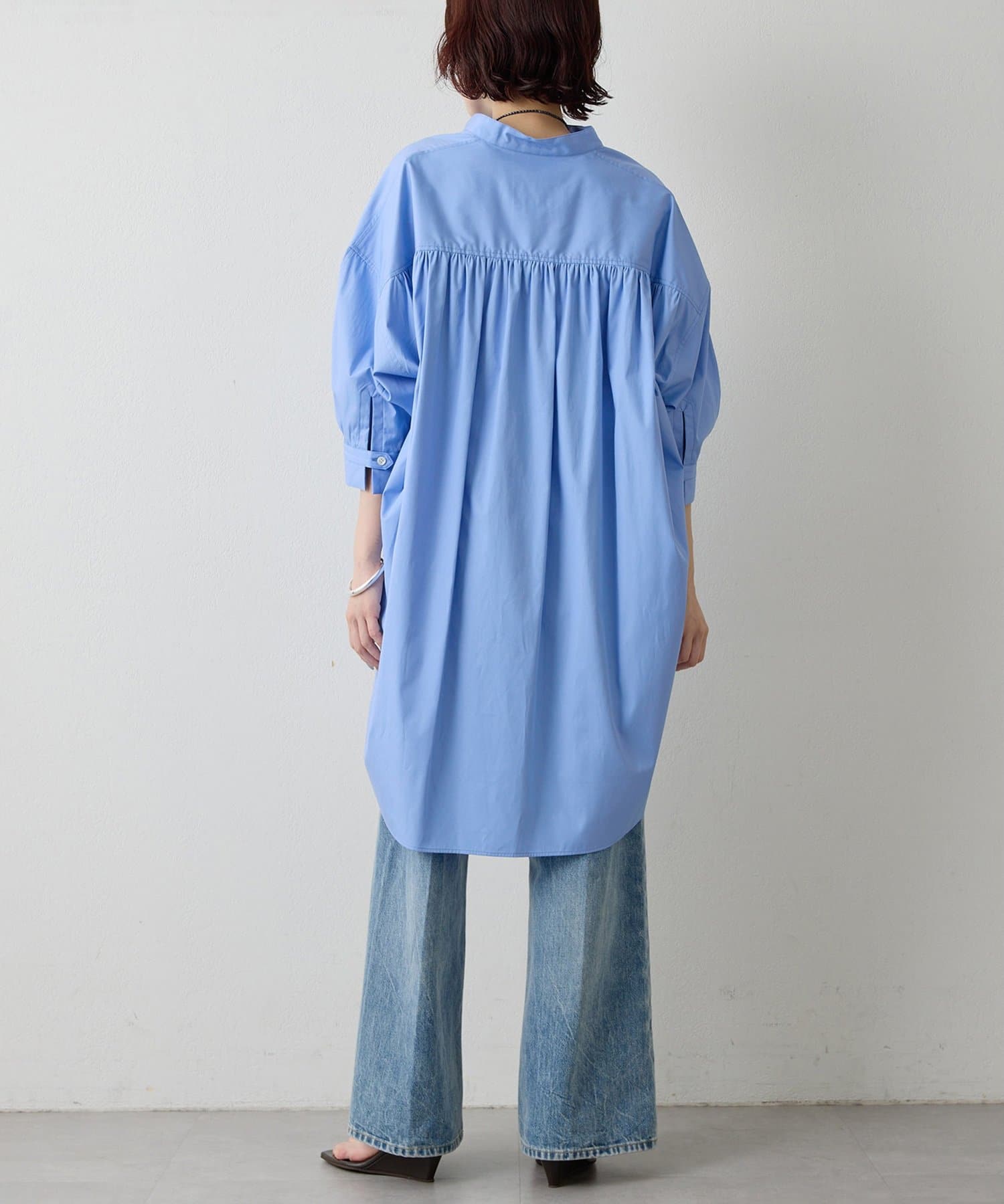 Whim Gazette(ウィム ガゼット) 刺繍チュニックシャツ2