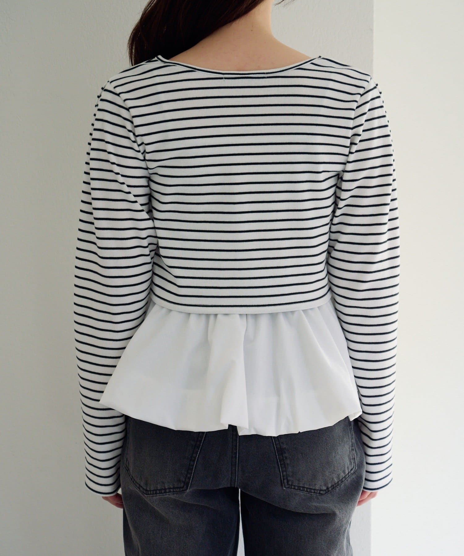 Kastane(カスタネ) 【2.15(日)0:00発売/ボーダー&無地】バルーンキャミカーデSET