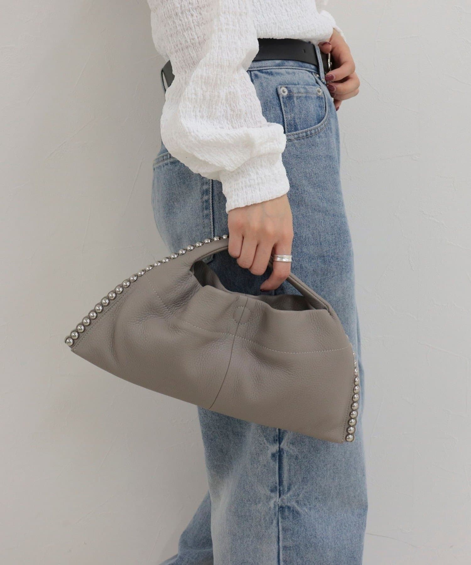 FREDY & GLOSTER(フレディ アンド グロスター) 【BEAURE/ビュレ】スタッズクラッチショルダーバッグ