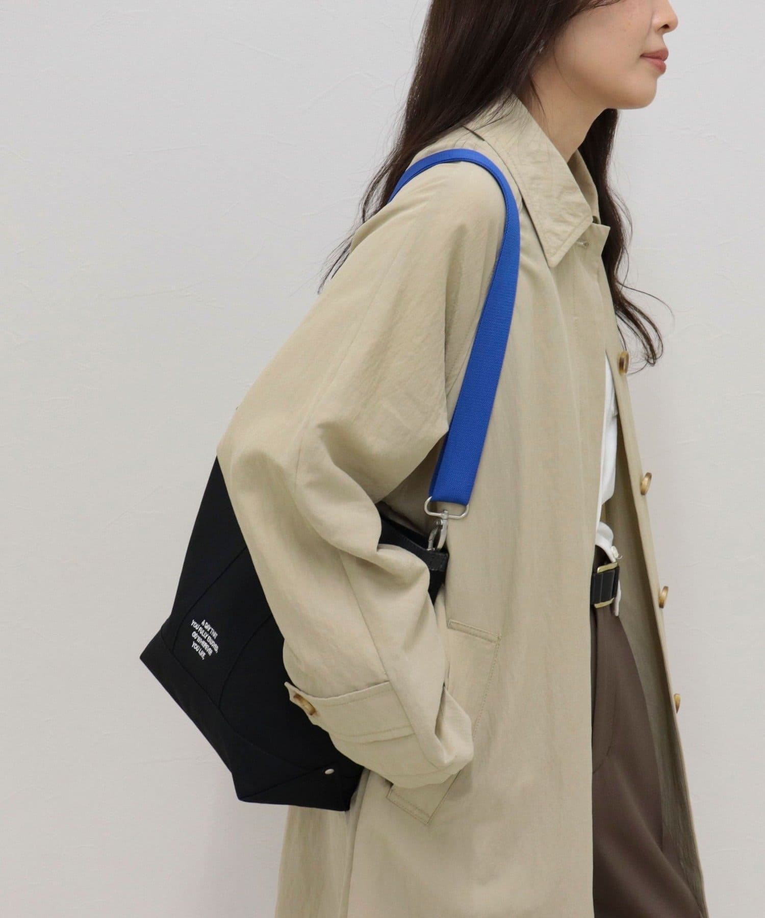 FREDY & GLOSTER(フレディ アンド グロスター) 軽量ラミネート加工トートバッグ