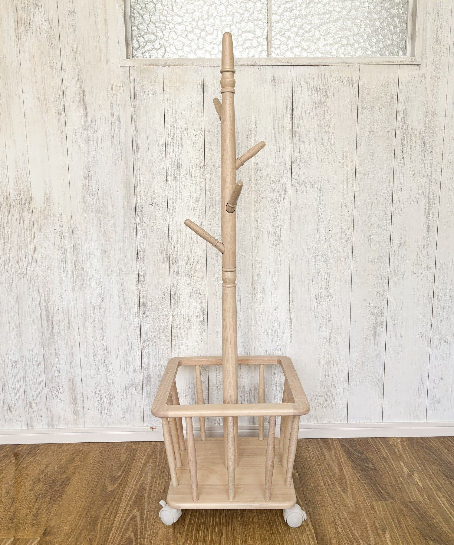 salut!(サリュ) 《WEB限定商品》バスケット付きポールハンガー／こども部屋