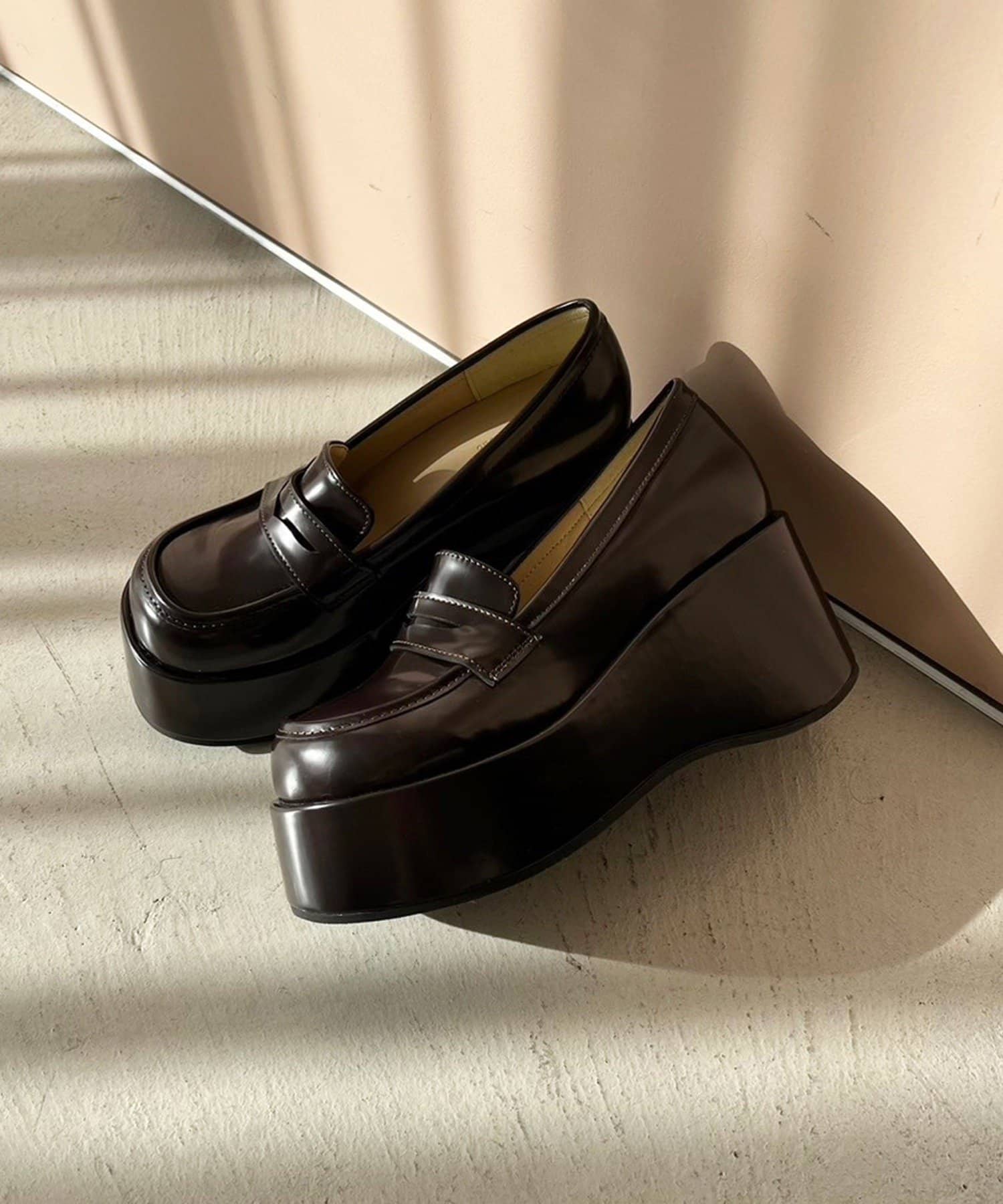 NICE CLAUP / OLIVE des OLIVE OUTLET(ナイスクラップ  / オリーブ デ オリーブ アウトレット) 【one after another】マイナス３キロ見えローファー