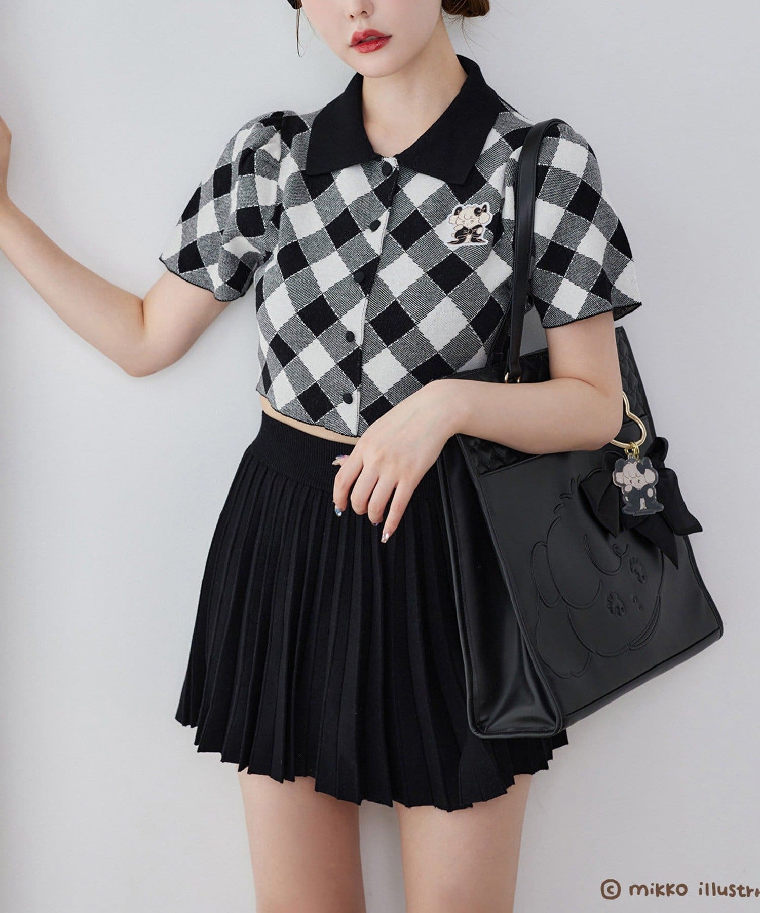 NICE CLAUP / OLIVE des OLIVE OUTLET(ナイスクラップ  / オリーブ デ オリーブ アウトレット) 【one after anothe】【mikko コラボ】ハートカラビナチャーム