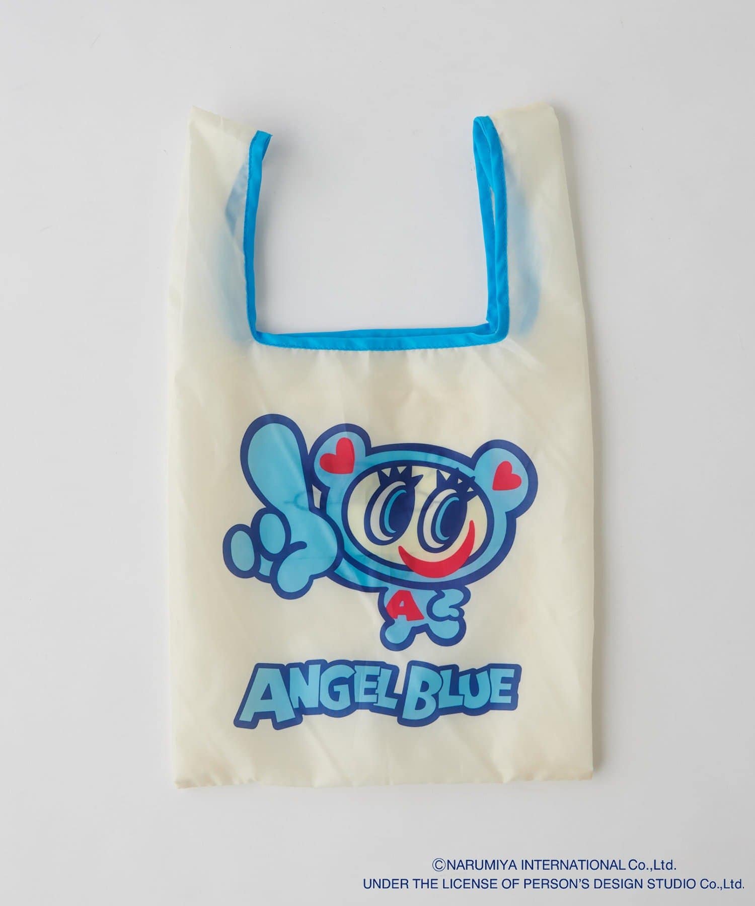 NICE CLAUP / OLIVE des OLIVE OUTLET(ナイスクラップ  / オリーブ デ オリーブ アウトレット) 【natural couture】ANGEL BLUEコンパクトエコバッグ